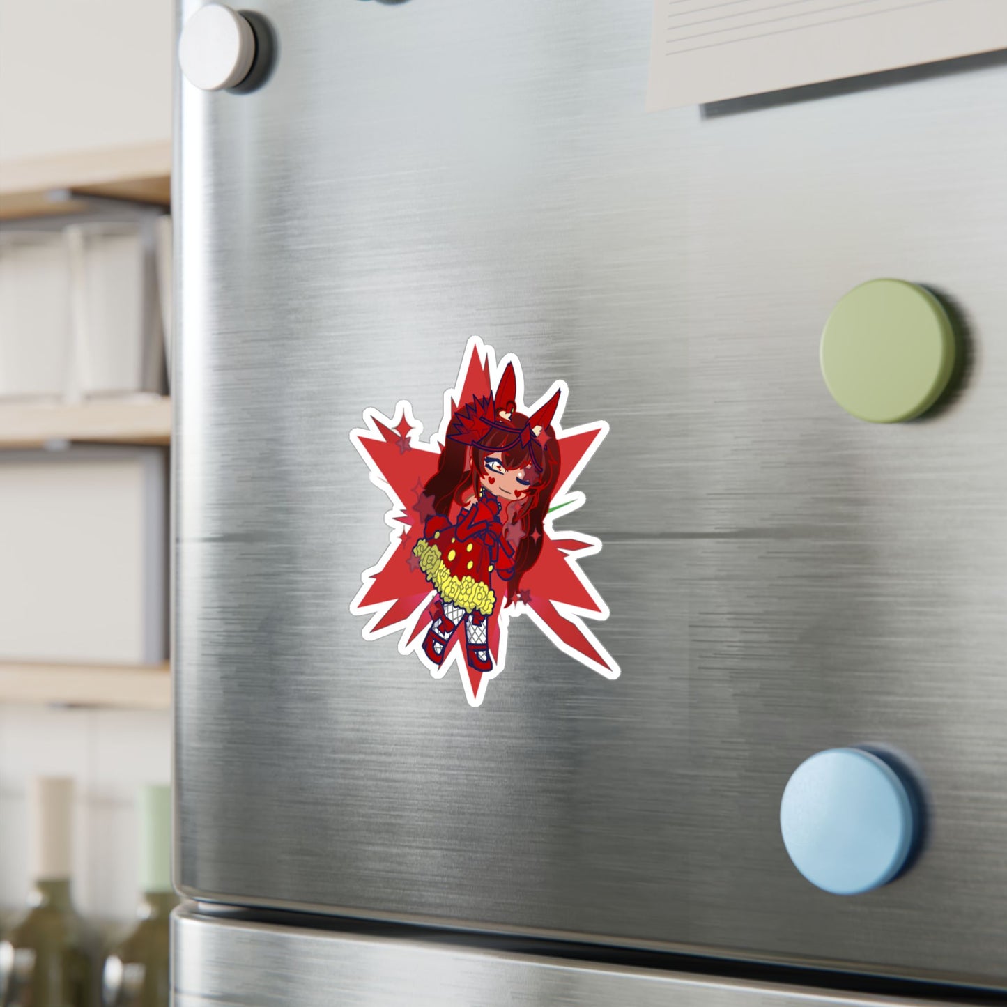 [Cure Curtain] - Theater Whimsy Vinyl Sticker