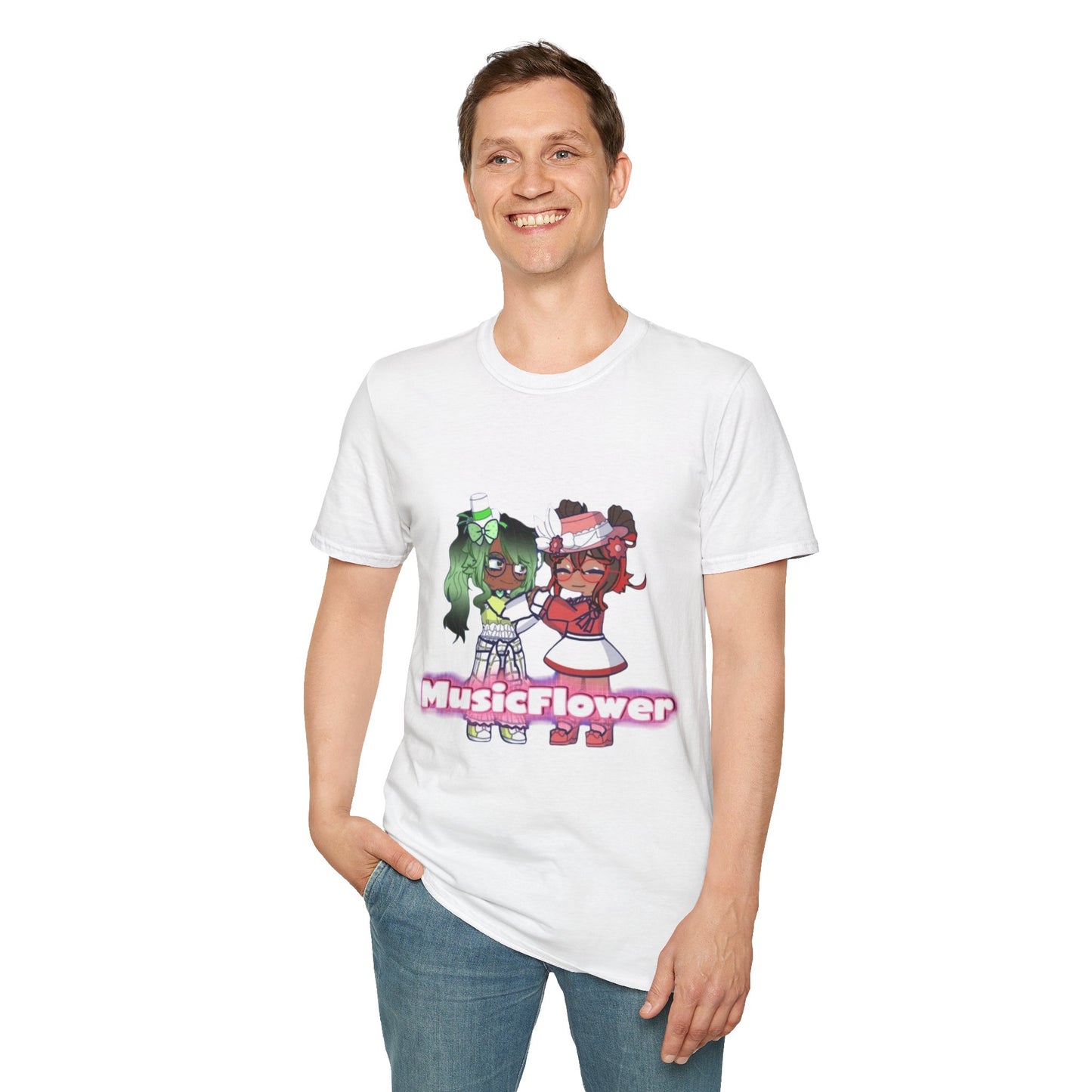 [Music Lovers Ship] - MusicFlower Kawaii Graphic Tee