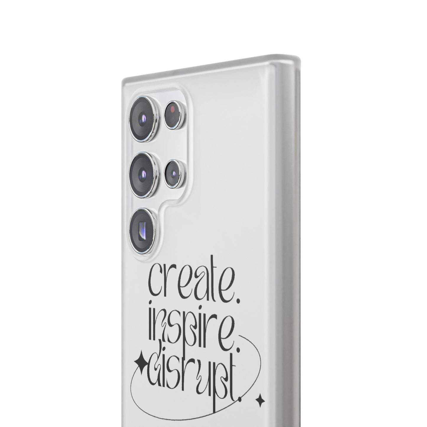 "Create, Inspire, Disrupt" Flexi Phone Cases: What Can't You Do?