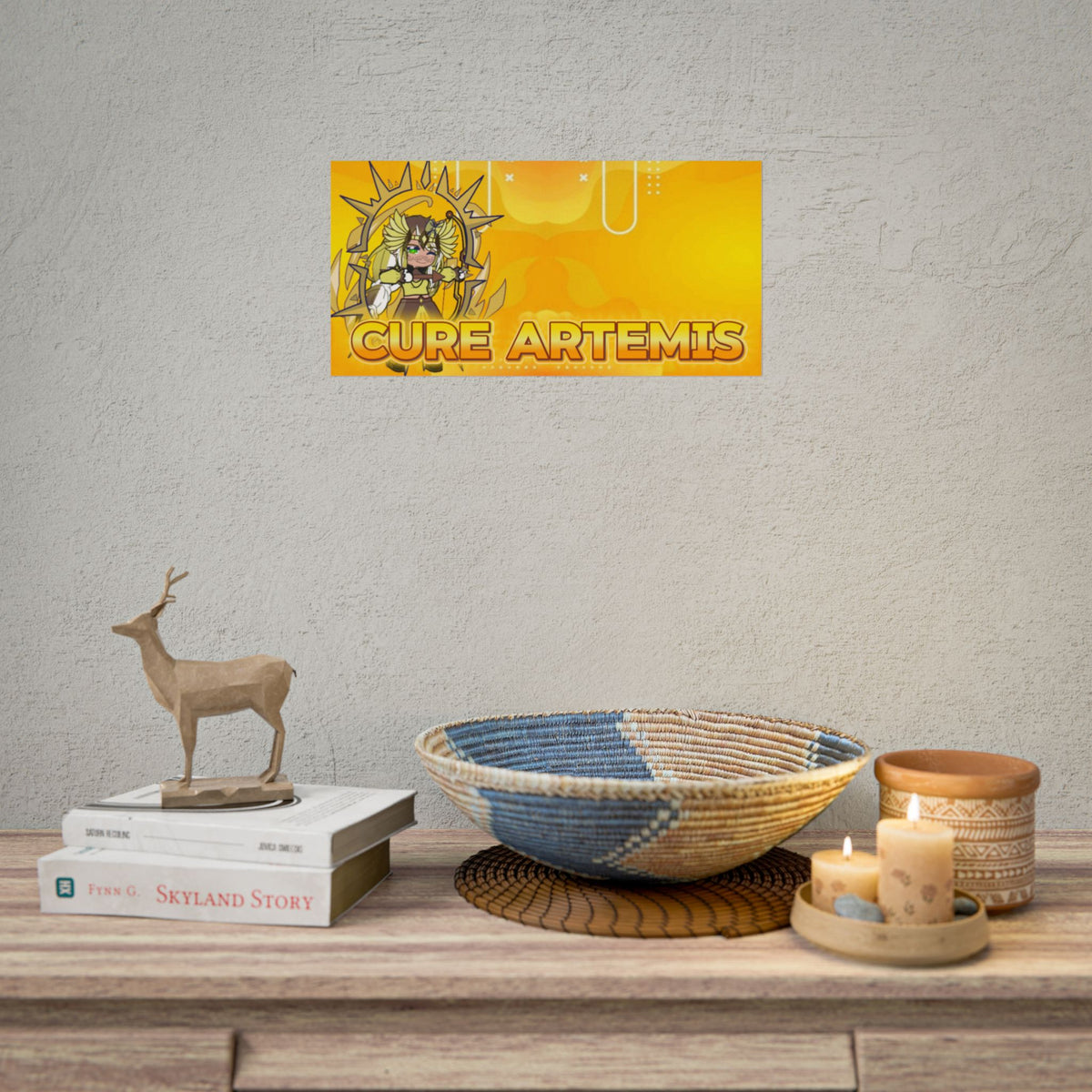 [Cure Artemis] - Moonlight Whimsy Premium Wall Poster