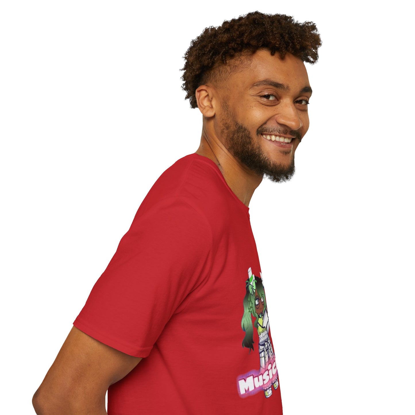 [Music Lovers Ship] - MusicFlower Kawaii Graphic Tee