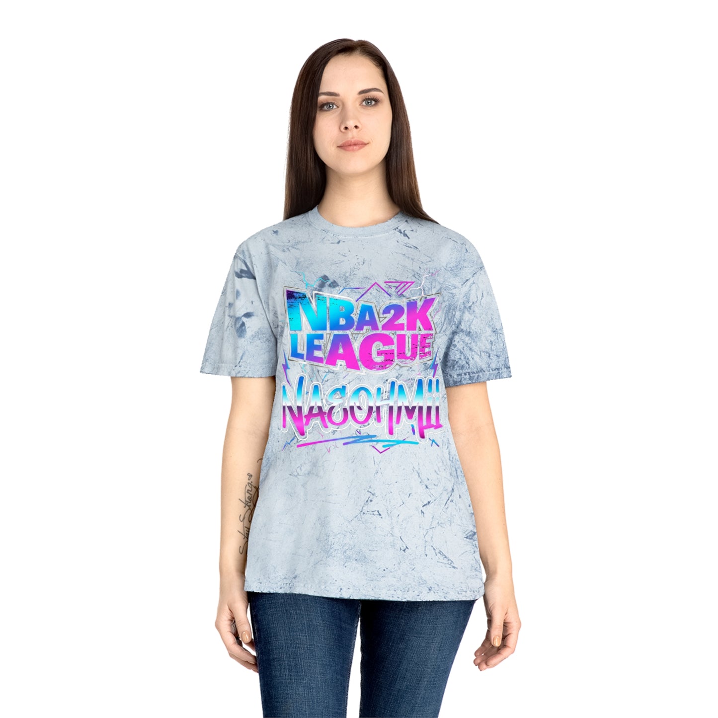 "Naeohmii" NBA 2K League Color Blast Tee