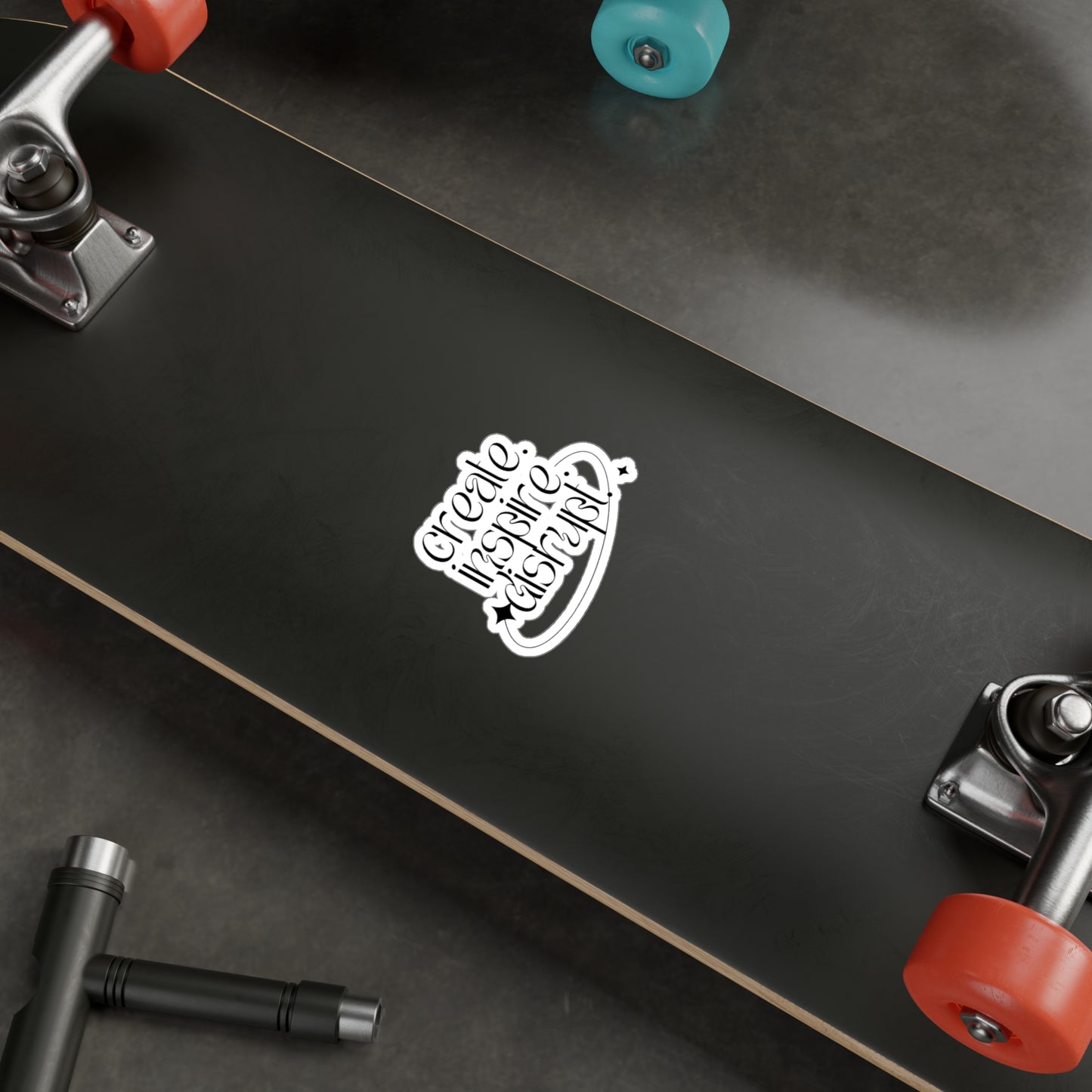 Create, Inspire, Disrupt Vinyl Decals