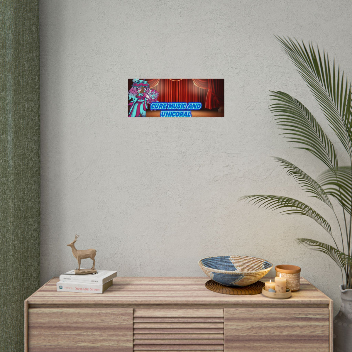 [Cure Music and Unicoral] - Harmony & Horns Premium Wall Poster