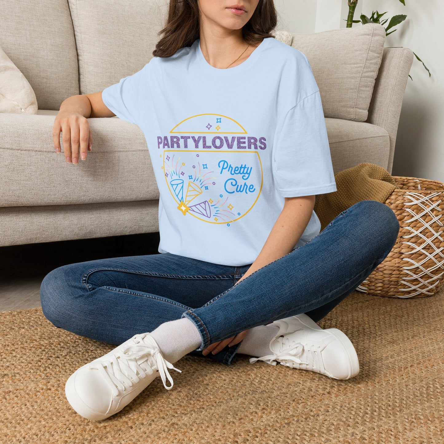 [PartyLovers Pretty Cure Logo] - Official Team Graphic Tee