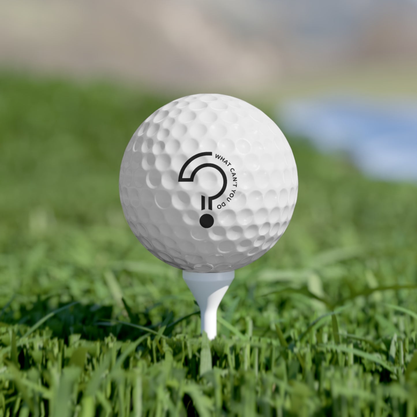 What Can't You Do? Golf Balls, 6pcs