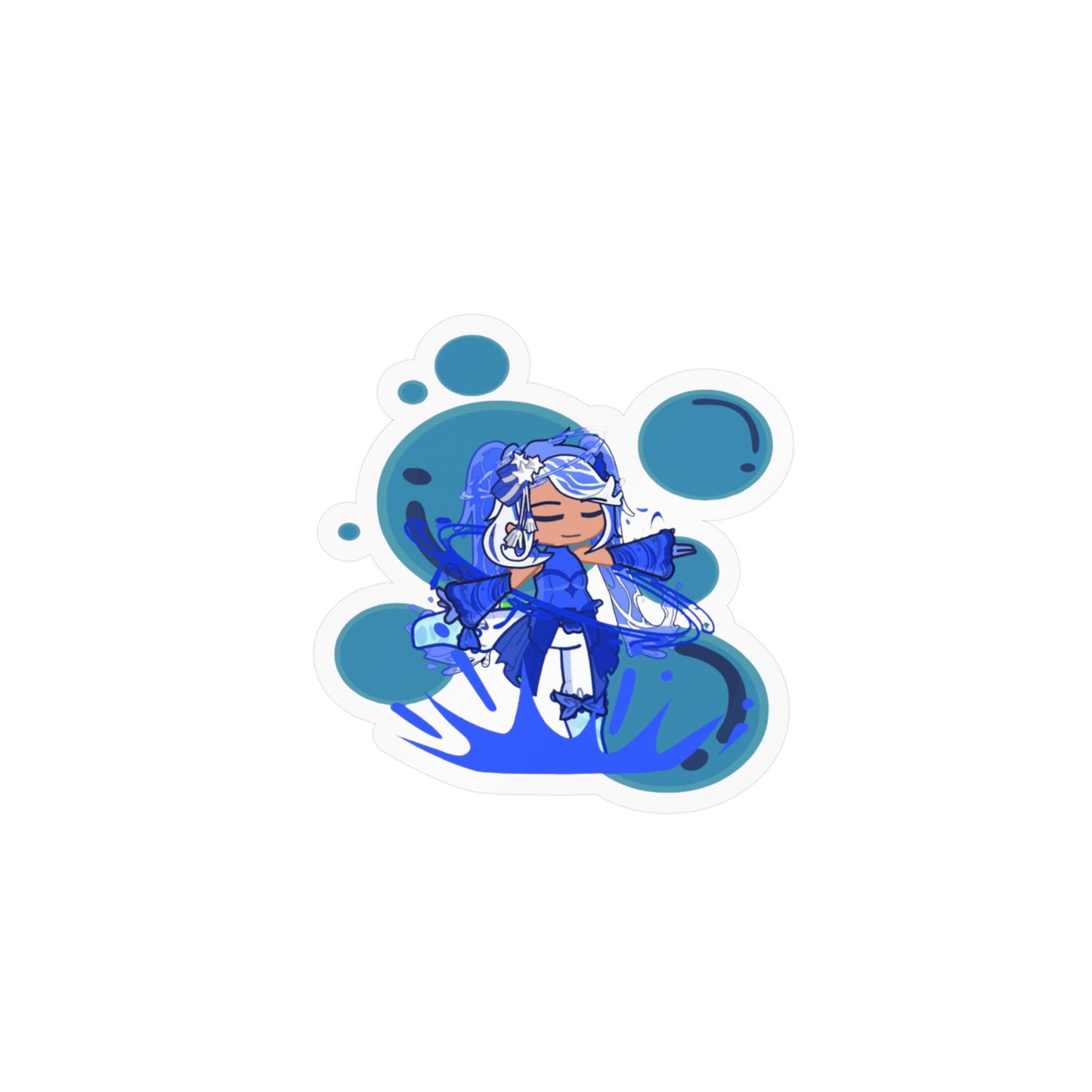 [Cure River] - Ocean Whimsy Vinyl Sticker