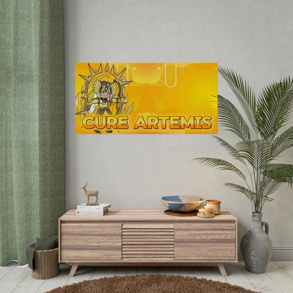 [Cure Artemis] - Moonlight Whimsy Premium Wall Poster