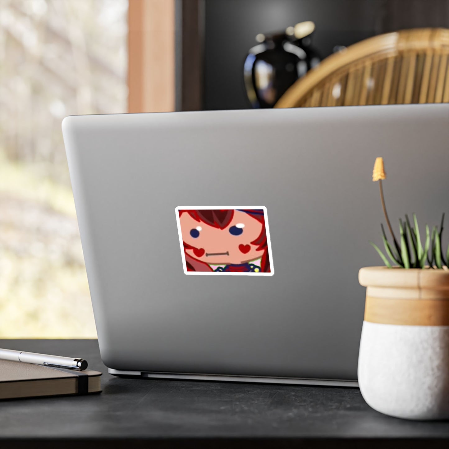 [Blank Face] - Deadpan Aesthetic Vinyl Sticker