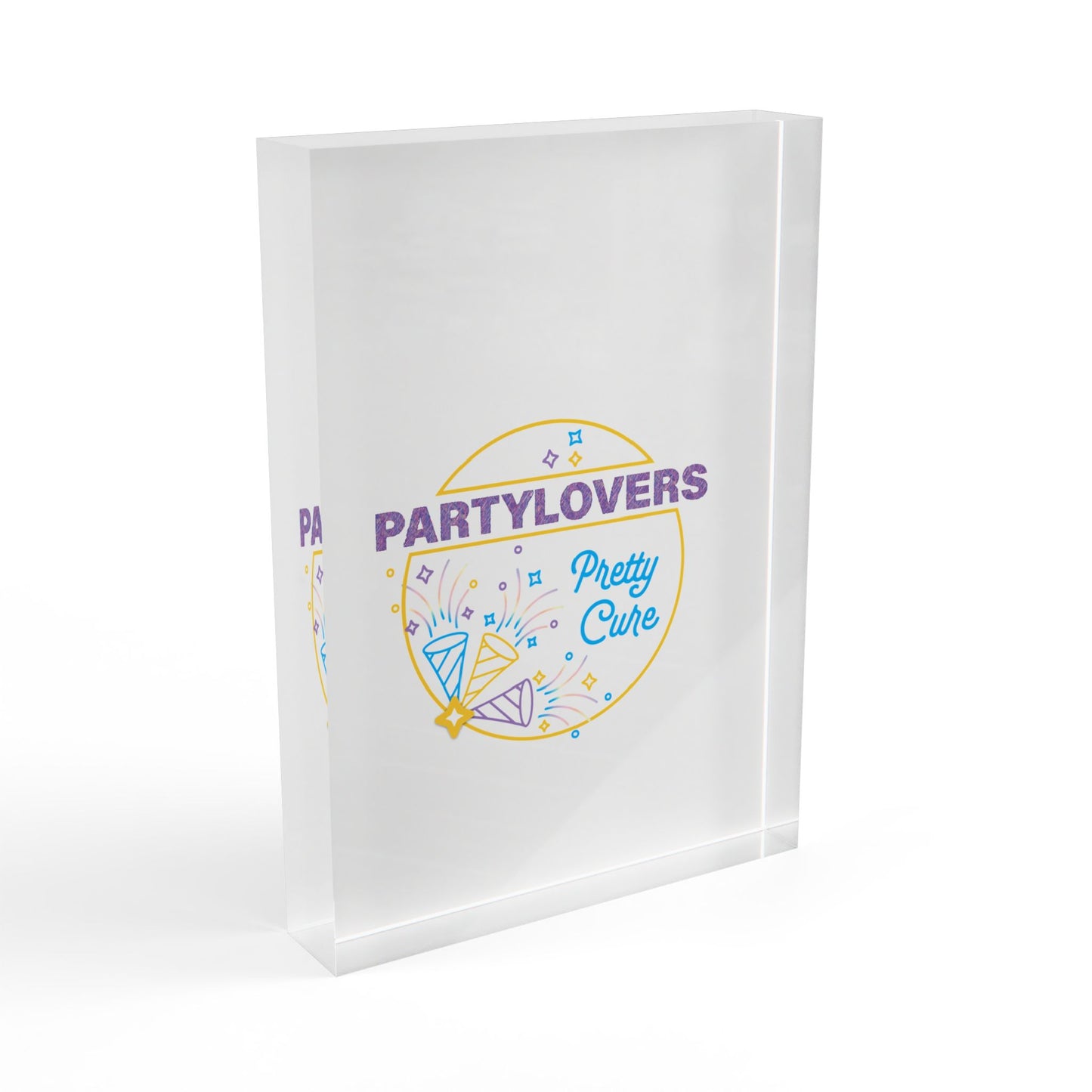 [PartyLovers Pretty Cure Logo] - Luminous Acrylic Photo Block