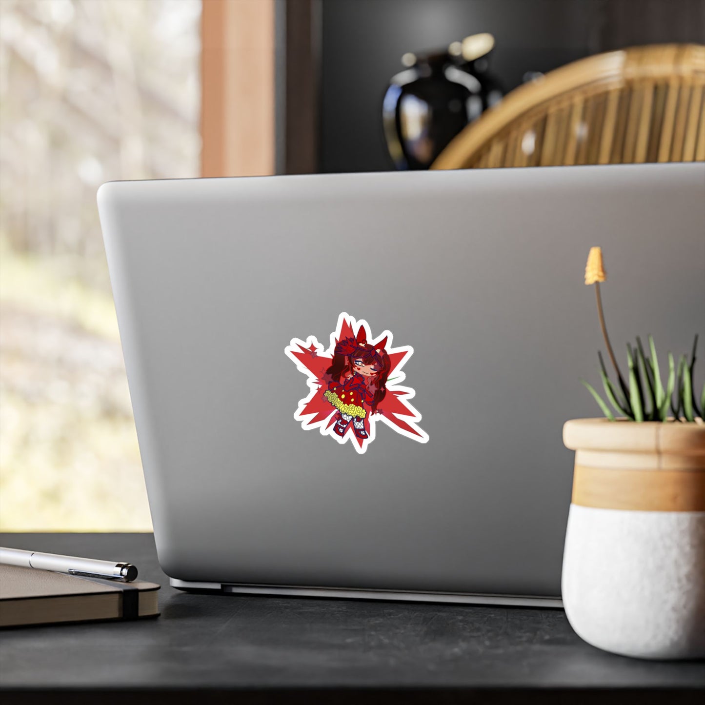 [Cure Curtain] - Theater Whimsy Vinyl Sticker