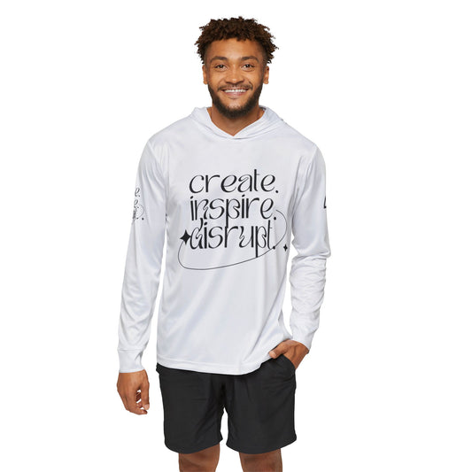 What Can't You Do? Warmup Hoodie: "Create. Inspire. Disrupt."