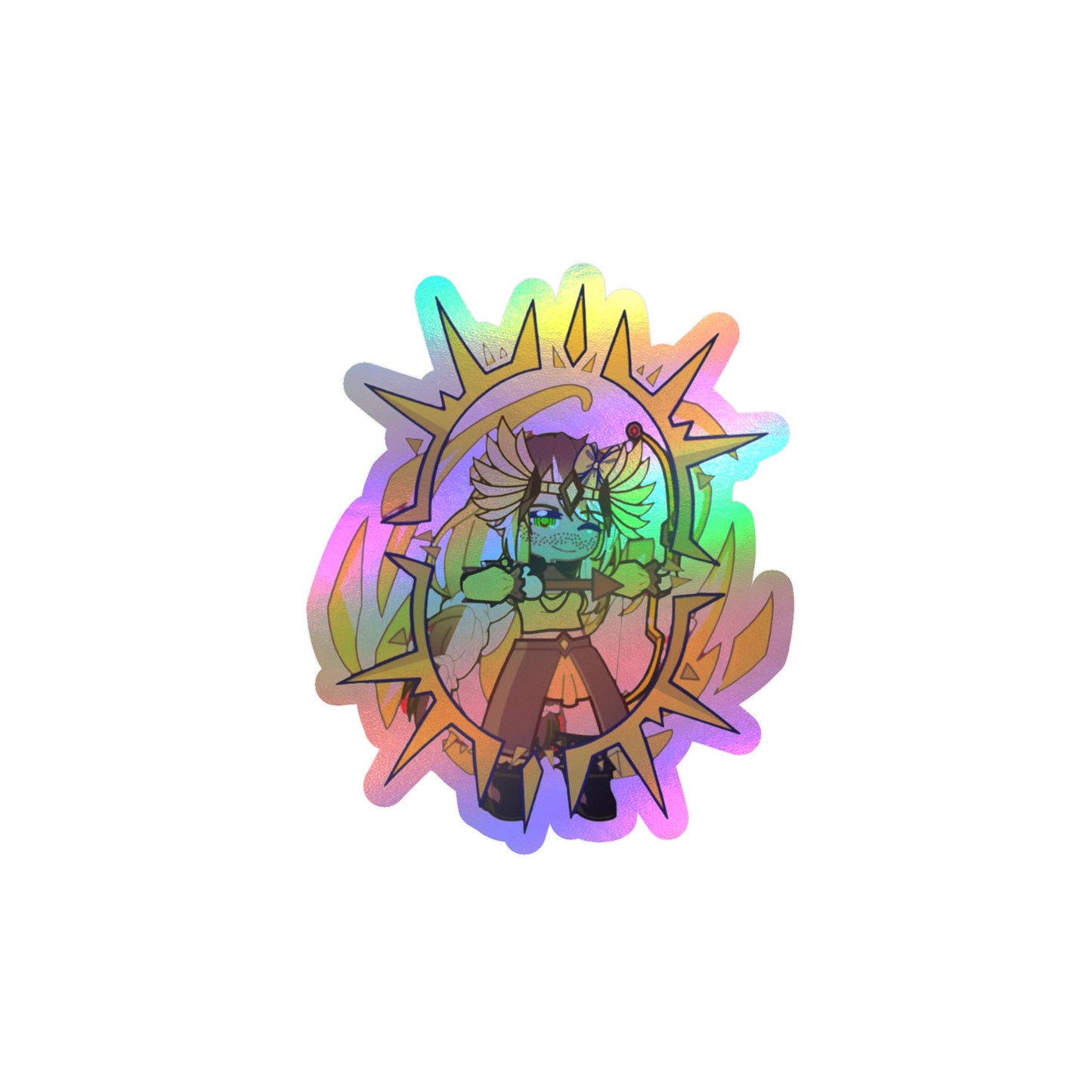 [Cure Artemis] - Ocean Whimsy Vinyl Sticker