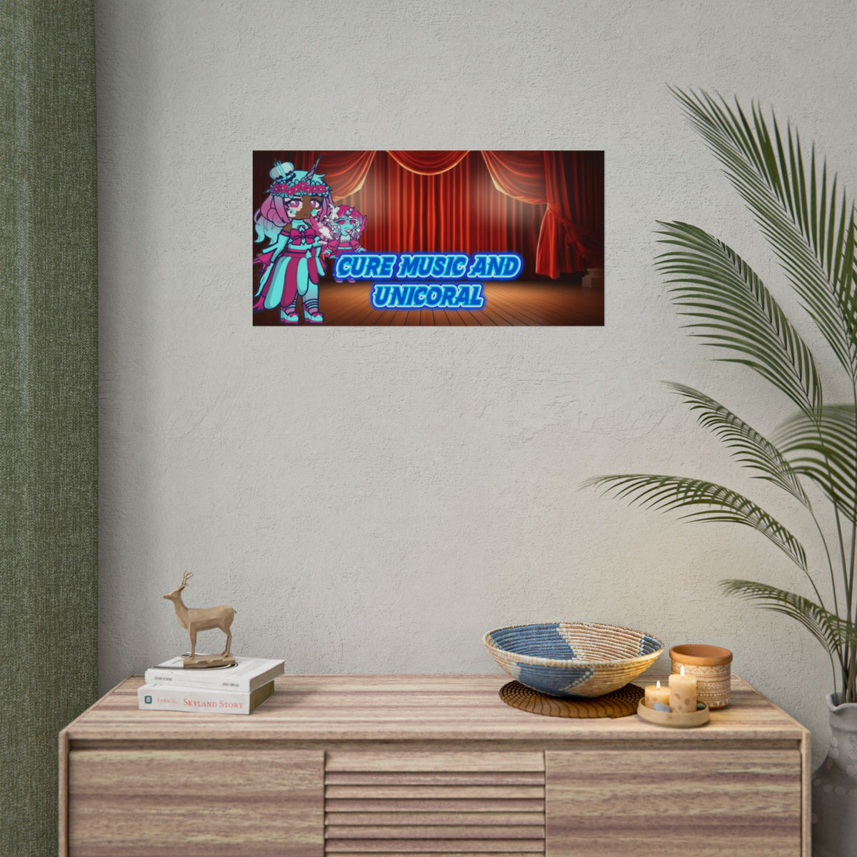 [Cure Music and Unicoral] - Harmony & Horns Premium Wall Poster