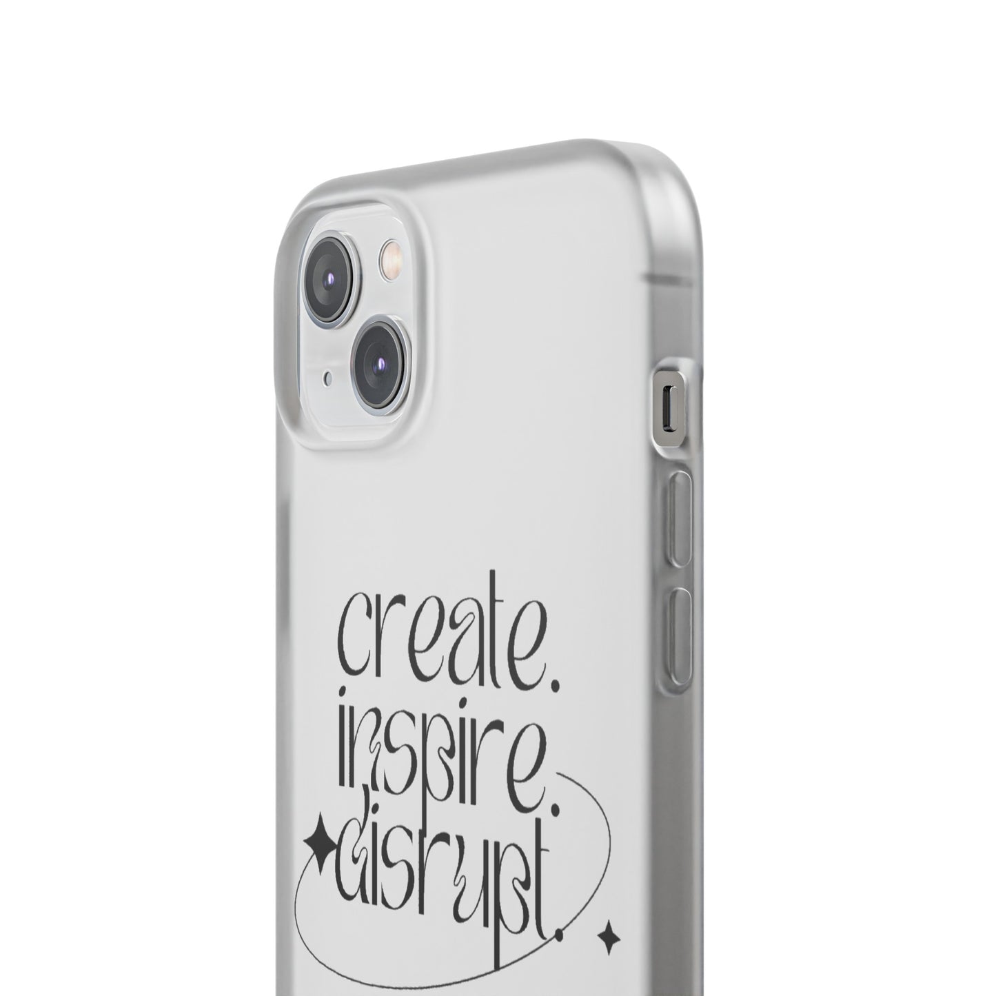 "Create, Inspire, Disrupt" Flexi Phone Cases: What Can't You Do?