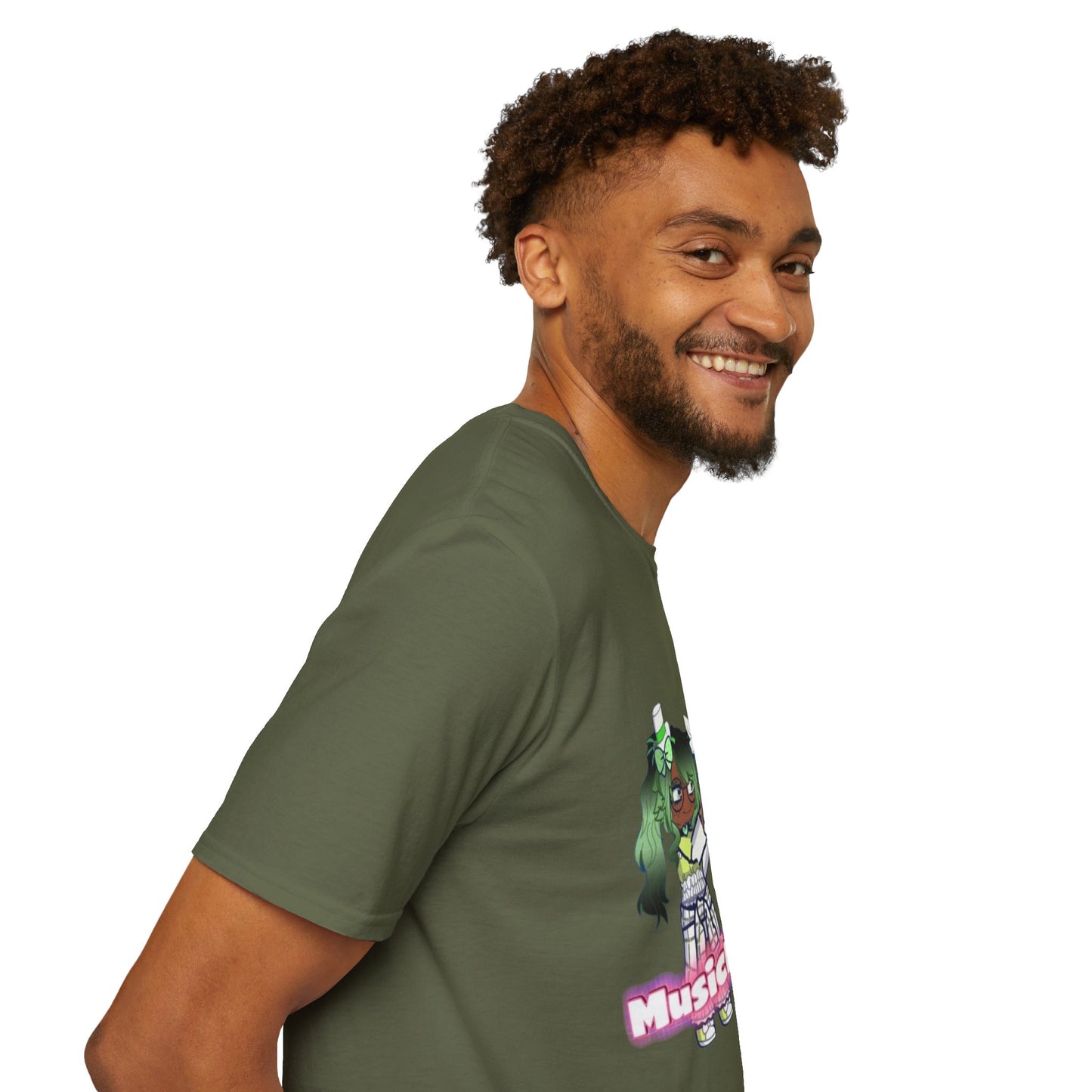[Music Lovers Ship] - MusicFlower Kawaii Graphic Tee
