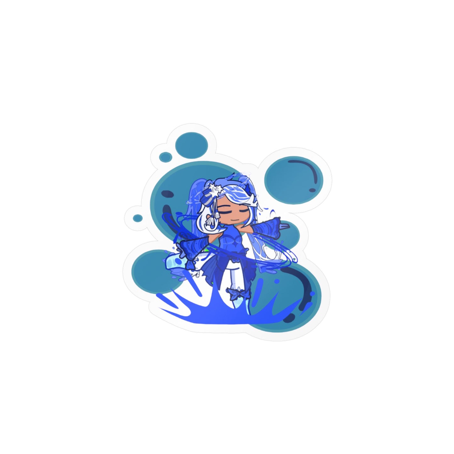 [Cure River] - Ocean Whimsy Vinyl Sticker