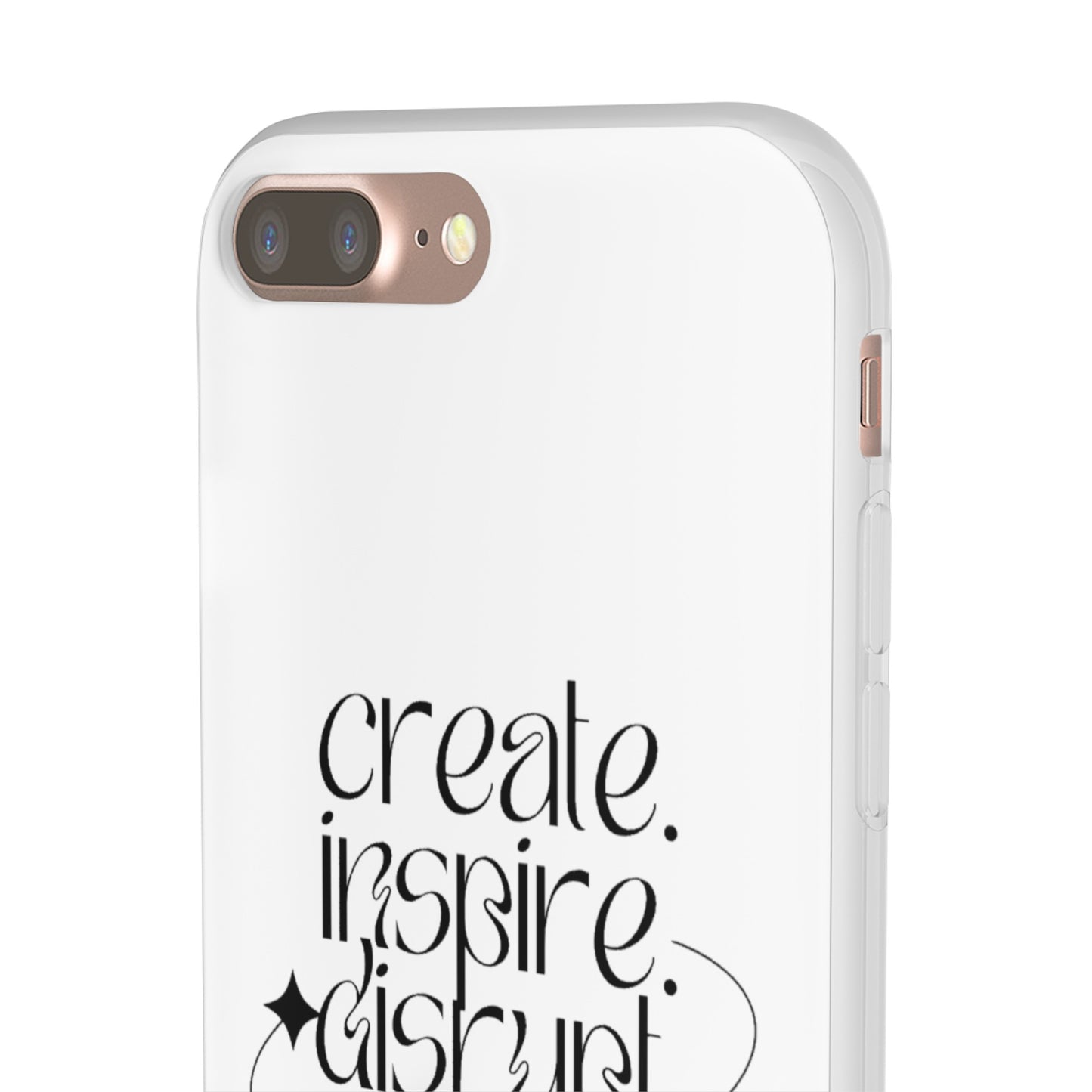 "Create, Inspire, Disrupt" Flexi Phone Cases: What Can't You Do?