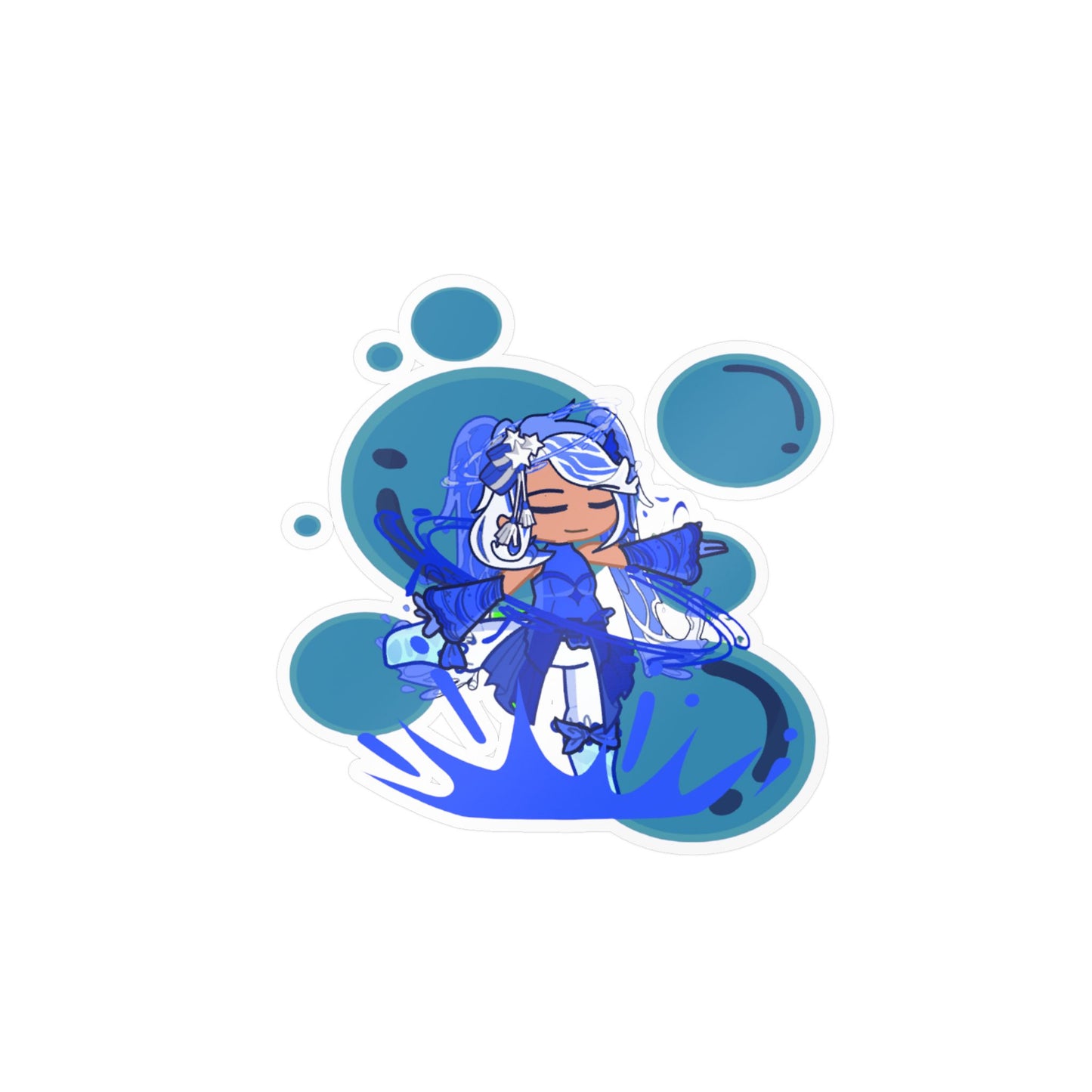 [Cure River] - Ocean Whimsy Vinyl Sticker