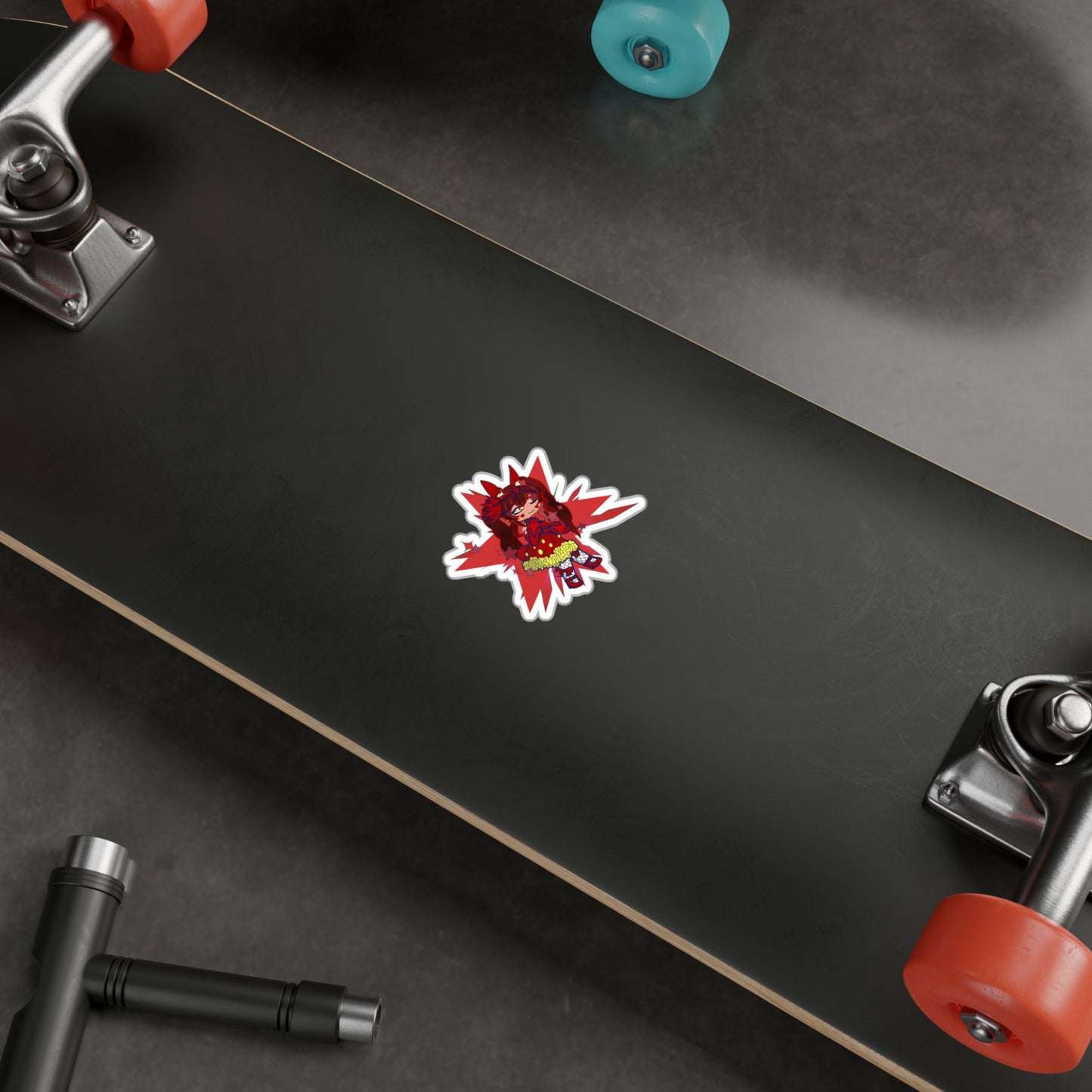 [Cure Curtain] - Theater Whimsy Vinyl Sticker