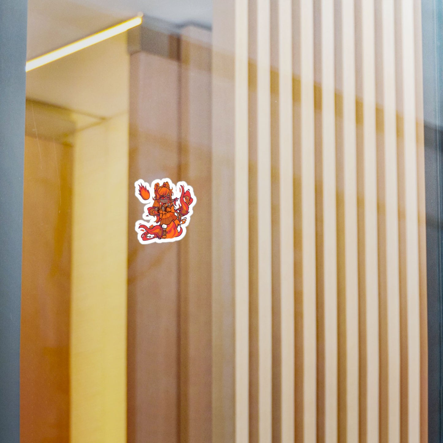 [Cure Flare] - Flame Whimsy Vinyl Sticker