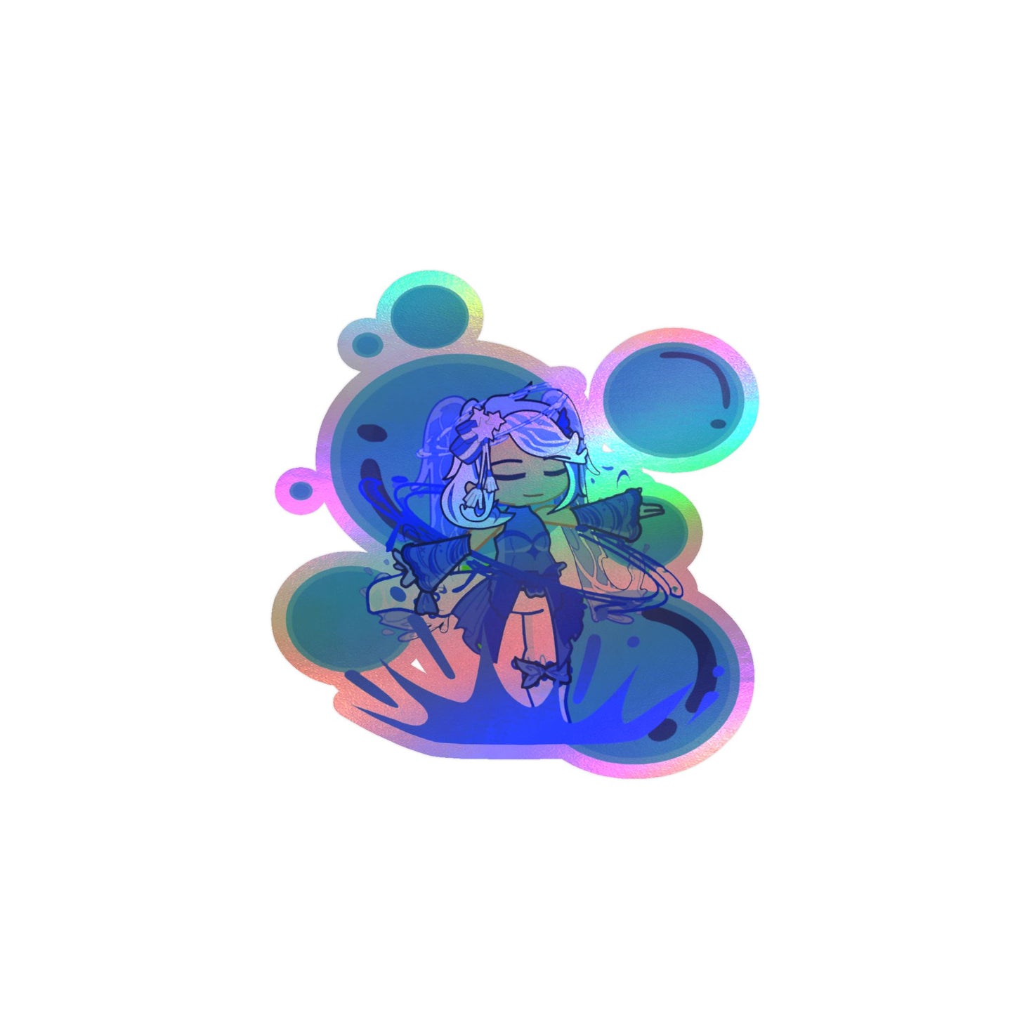 [Cure River] - Ocean Whimsy Vinyl Sticker