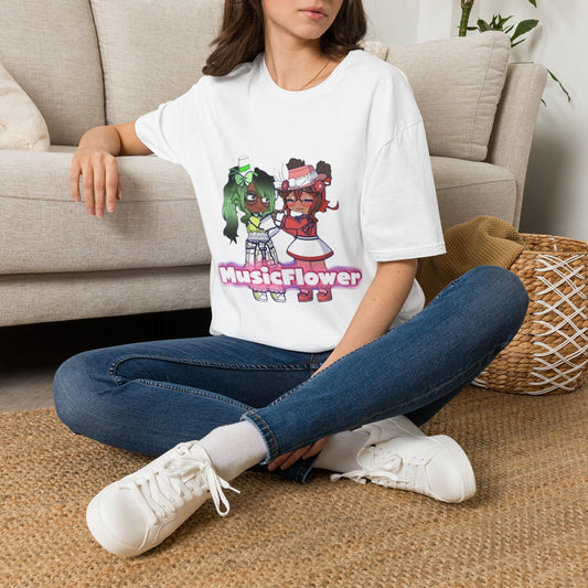[Music Lovers Ship] - MusicFlower Kawaii Graphic Tee