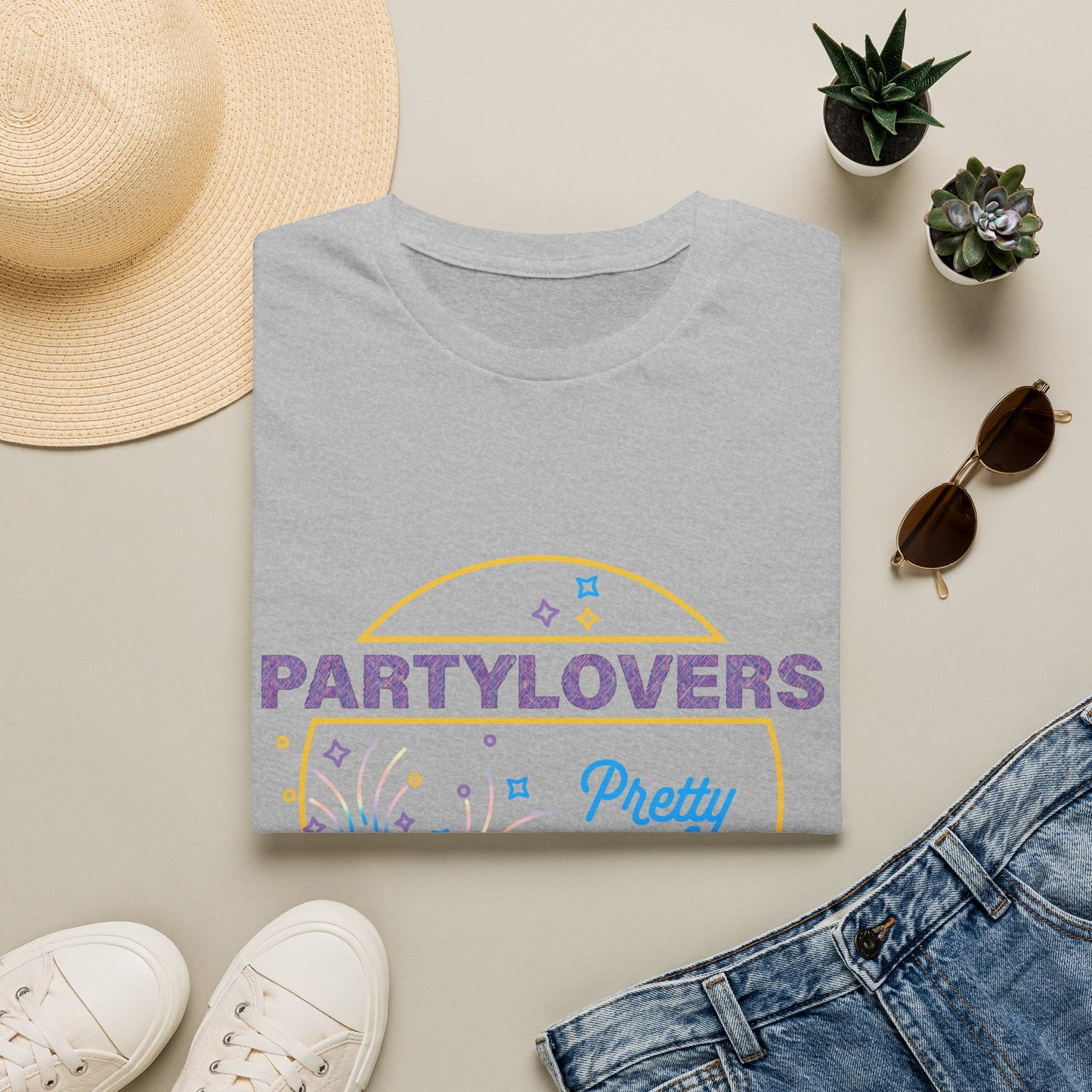 [PartyLovers Pretty Cure Logo] - Official Team Graphic Tee