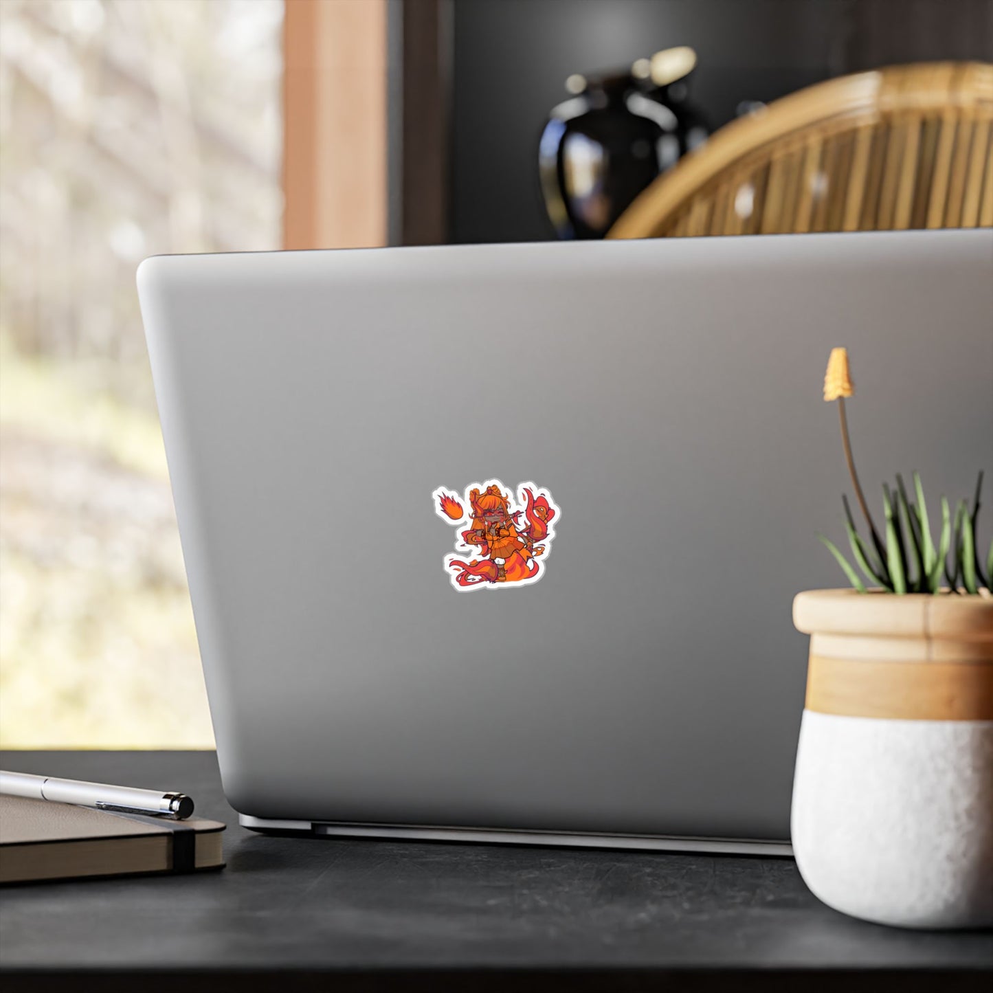 [Cure Flare] - Flame Whimsy Vinyl Sticker