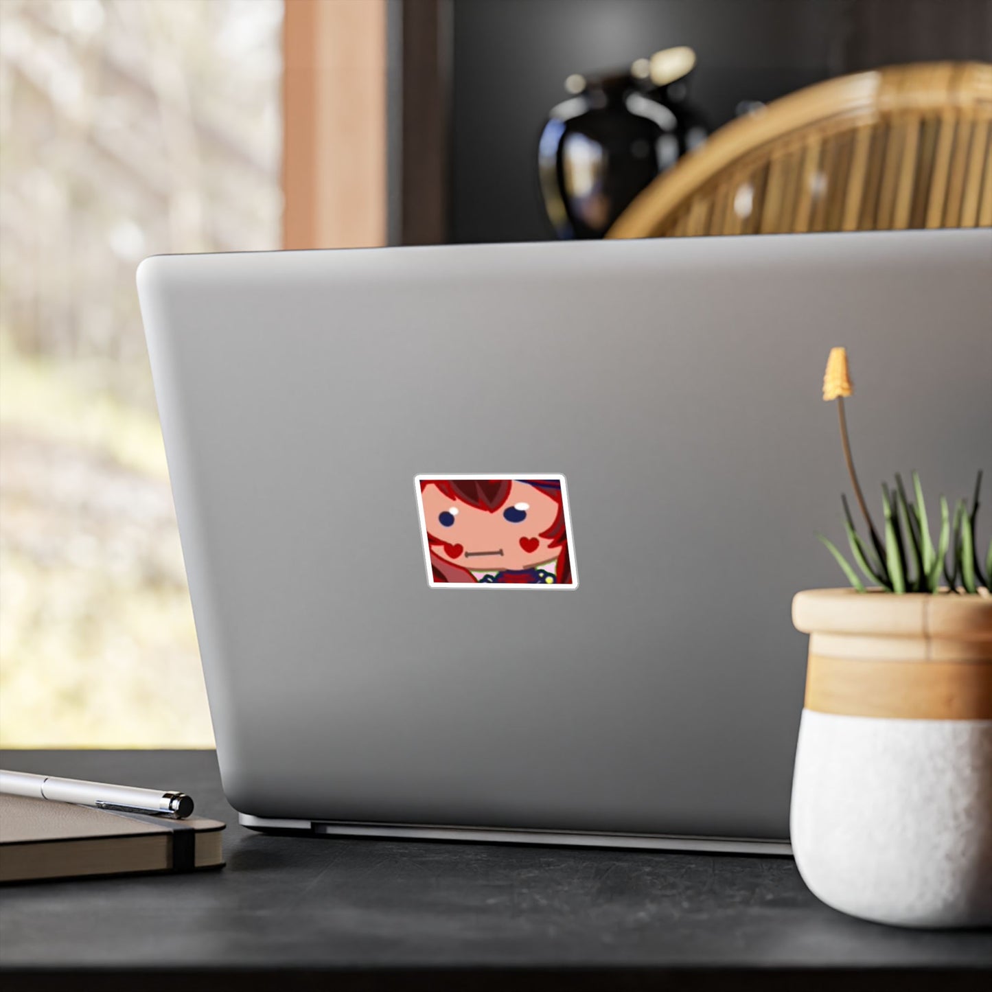 [Blank Face] - Deadpan Aesthetic Vinyl Sticker