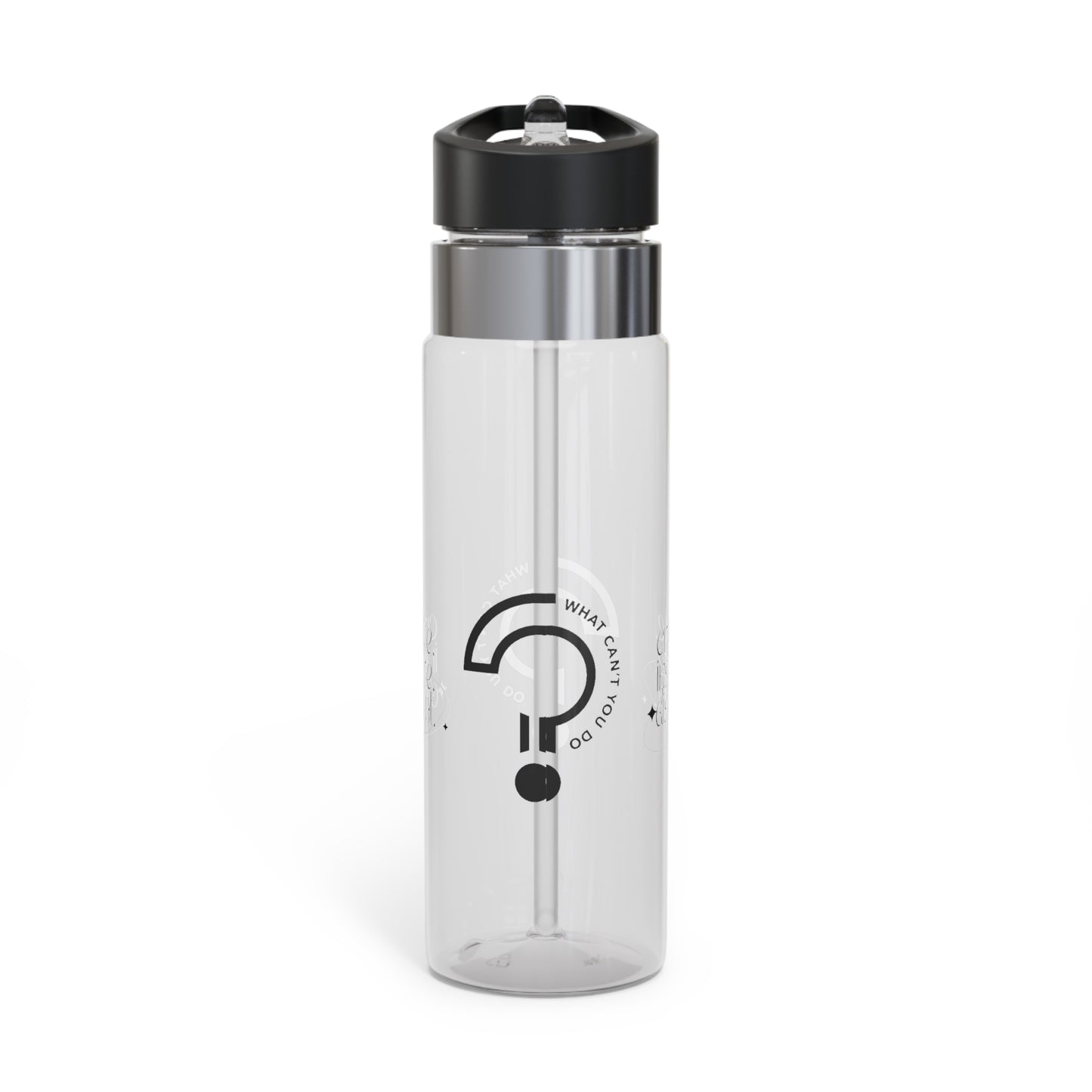 What Can't You Do? Sports Bottle: "Create. Inspire. Disrupt."