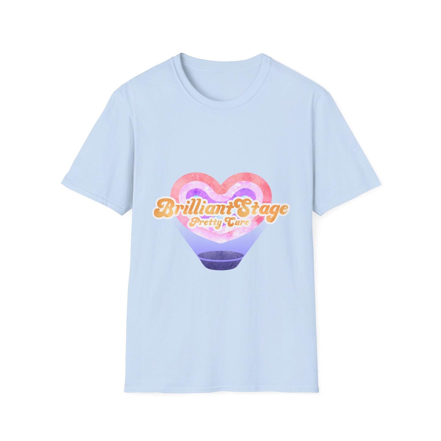 [BrilliantStage Pretty Cure Logo] - Official Team Graphic Tee