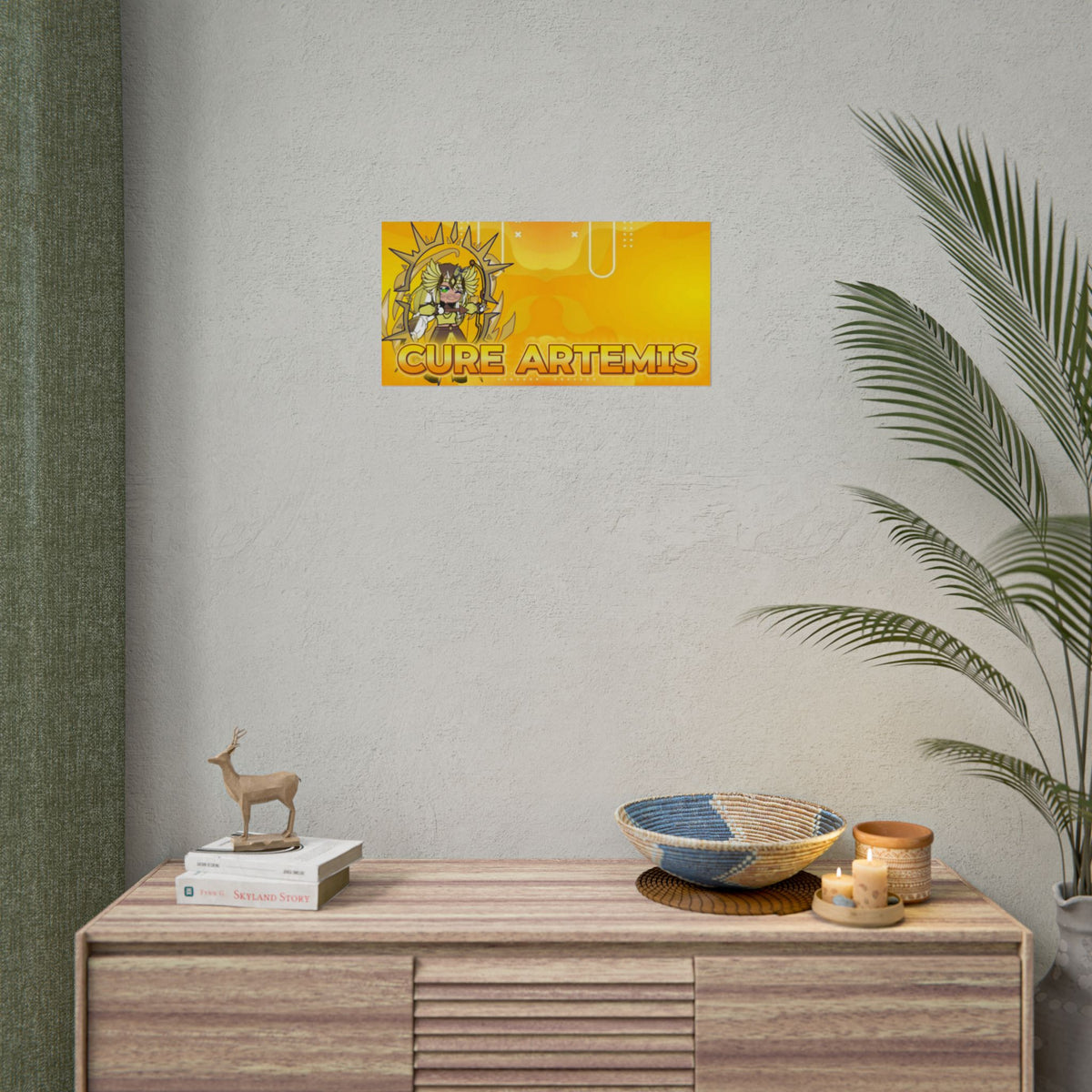 [Cure Artemis] - Moonlight Whimsy Premium Wall Poster