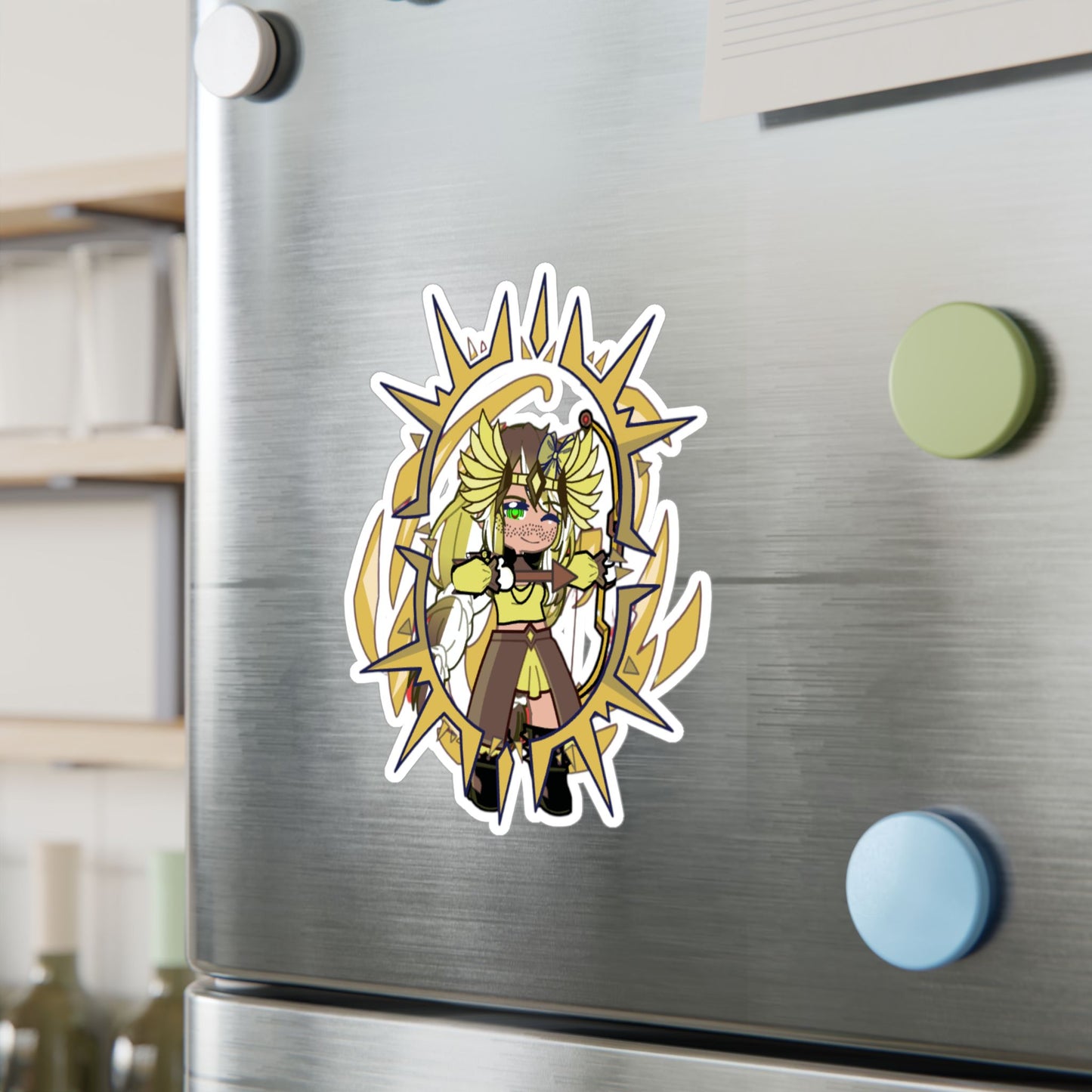 [Cure Artemis] - Ocean Whimsy Vinyl Sticker