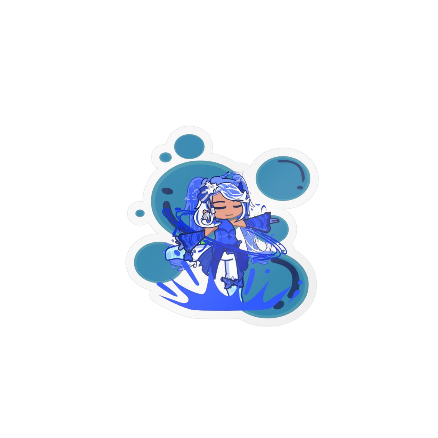 [Cure River] - Ocean Whimsy Vinyl Sticker