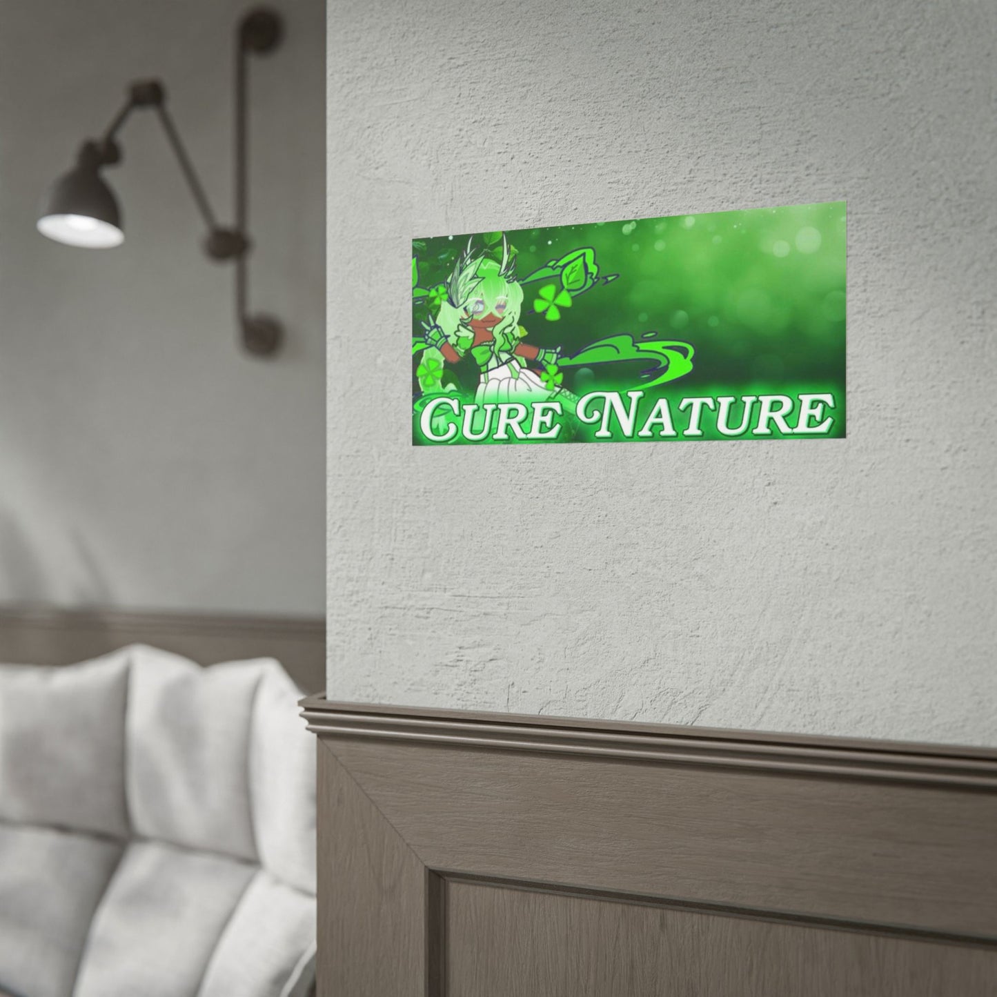 Cure Nature - Emerald Whimsy Art Print