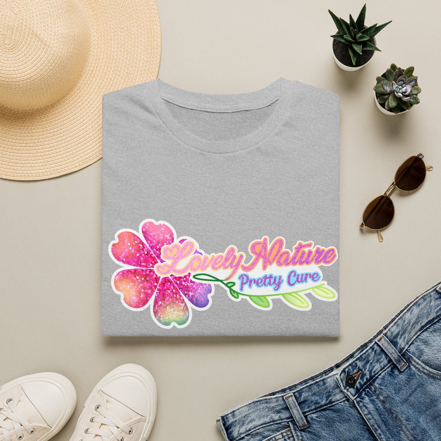 [Lovely Nature Pretty Cure Logo] - Official Team Graphic Tee