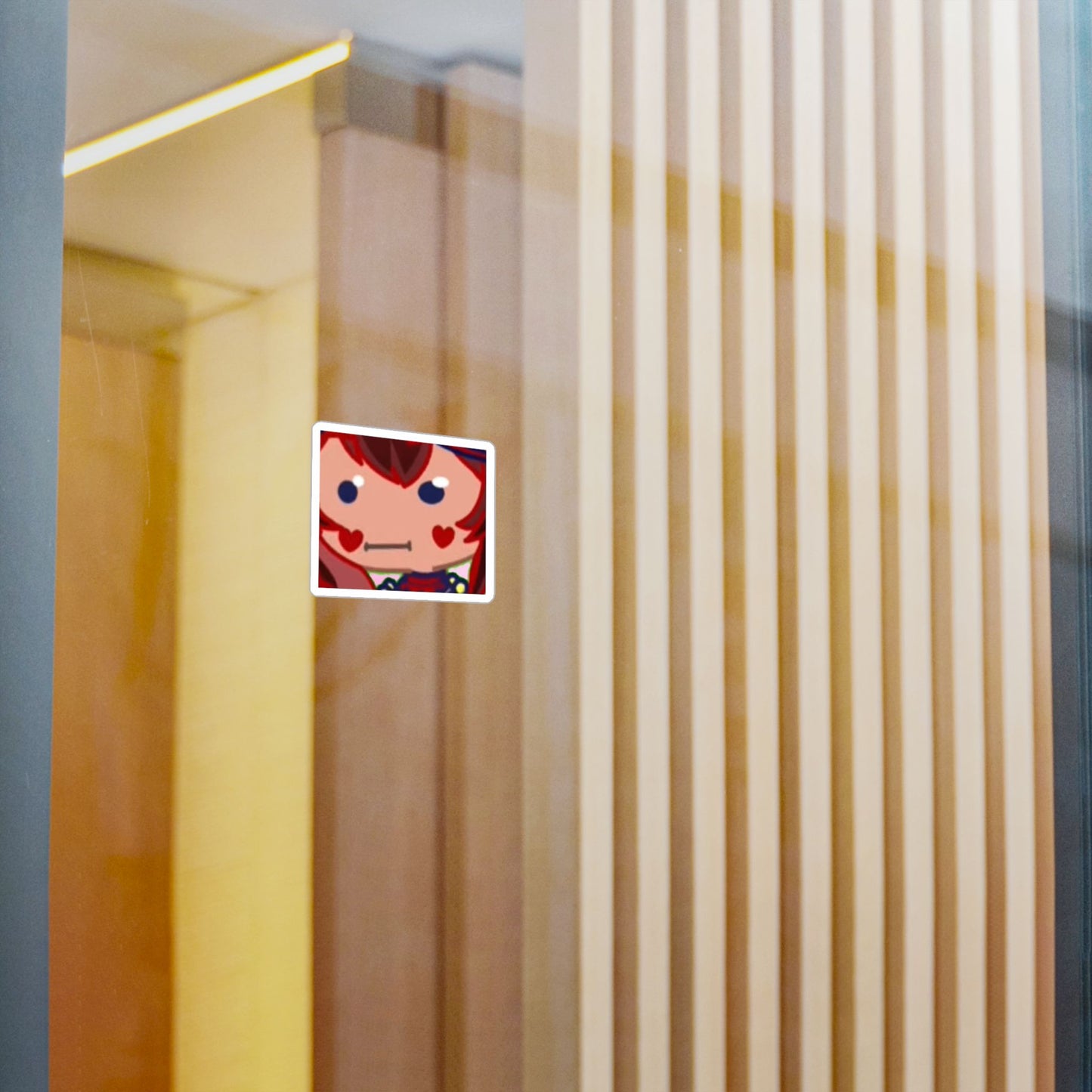 [Blank Face] - Deadpan Aesthetic Vinyl Sticker