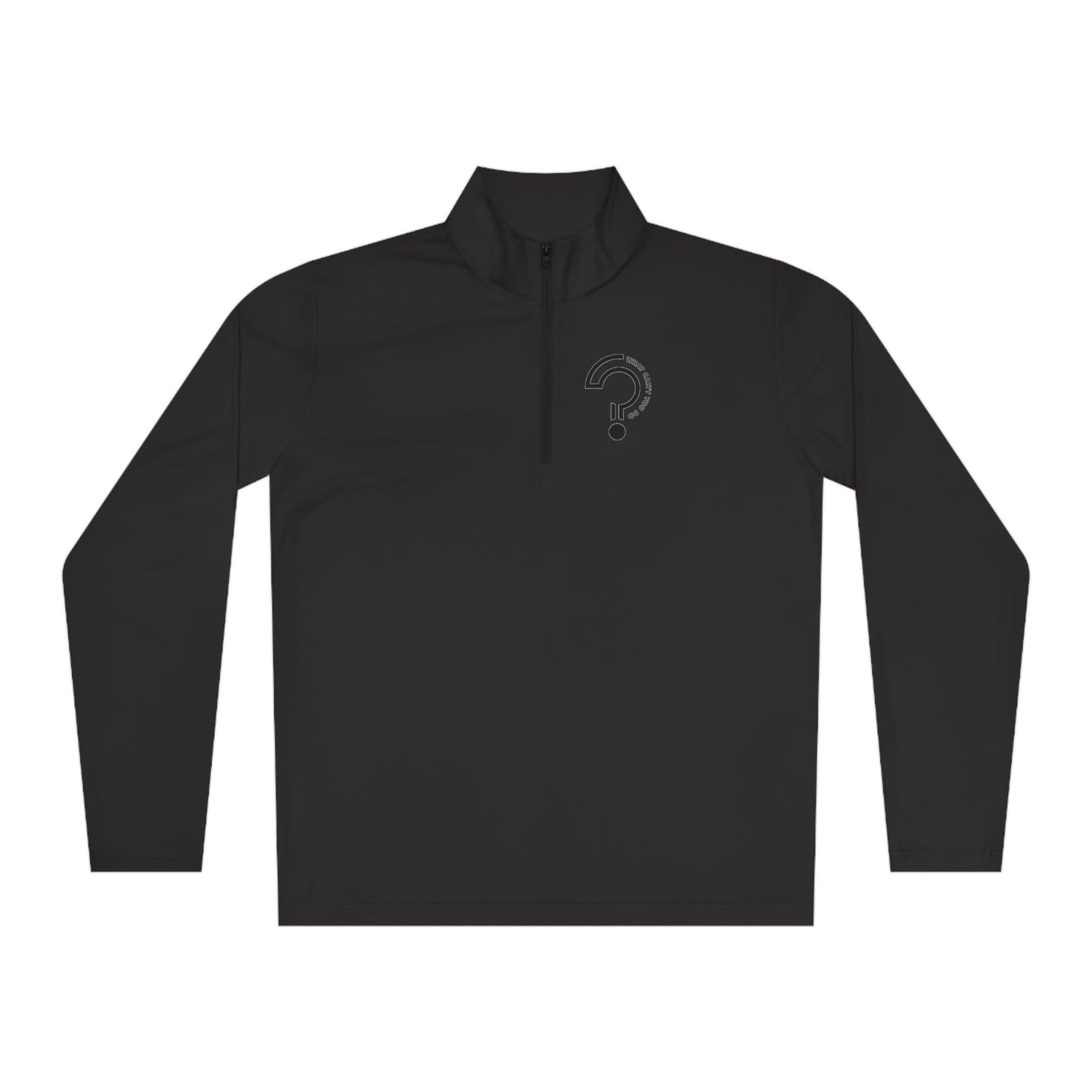 What Can't You Do? Quarter-Zip Pullover: "Create, Inspire, Disrupt"