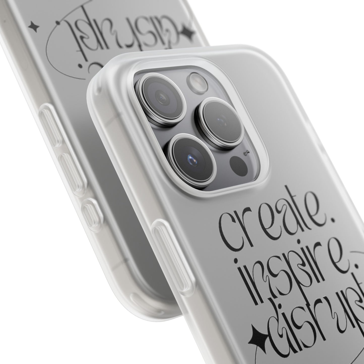 "Create, Inspire, Disrupt" Flexi Phone Cases: What Can't You Do?