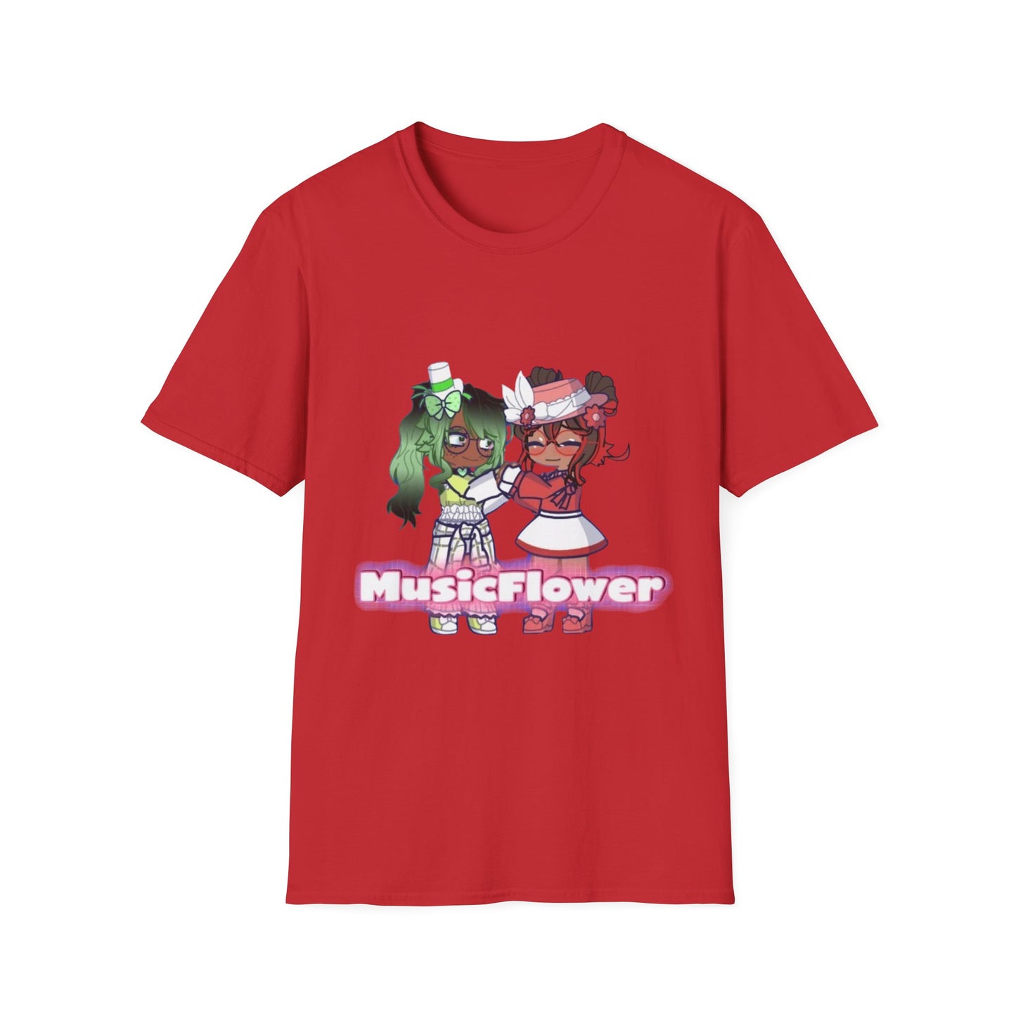 [Music Lovers Ship] - MusicFlower Kawaii Graphic Tee