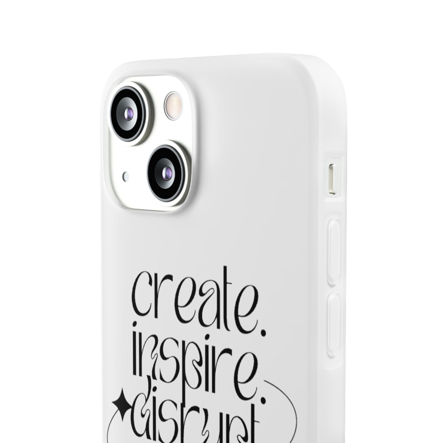 "Create, Inspire, Disrupt" Flexi Phone Cases: What Can't You Do?