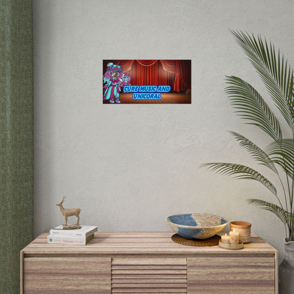 [Cure Music and Unicoral] - Harmony & Horns Premium Wall Poster