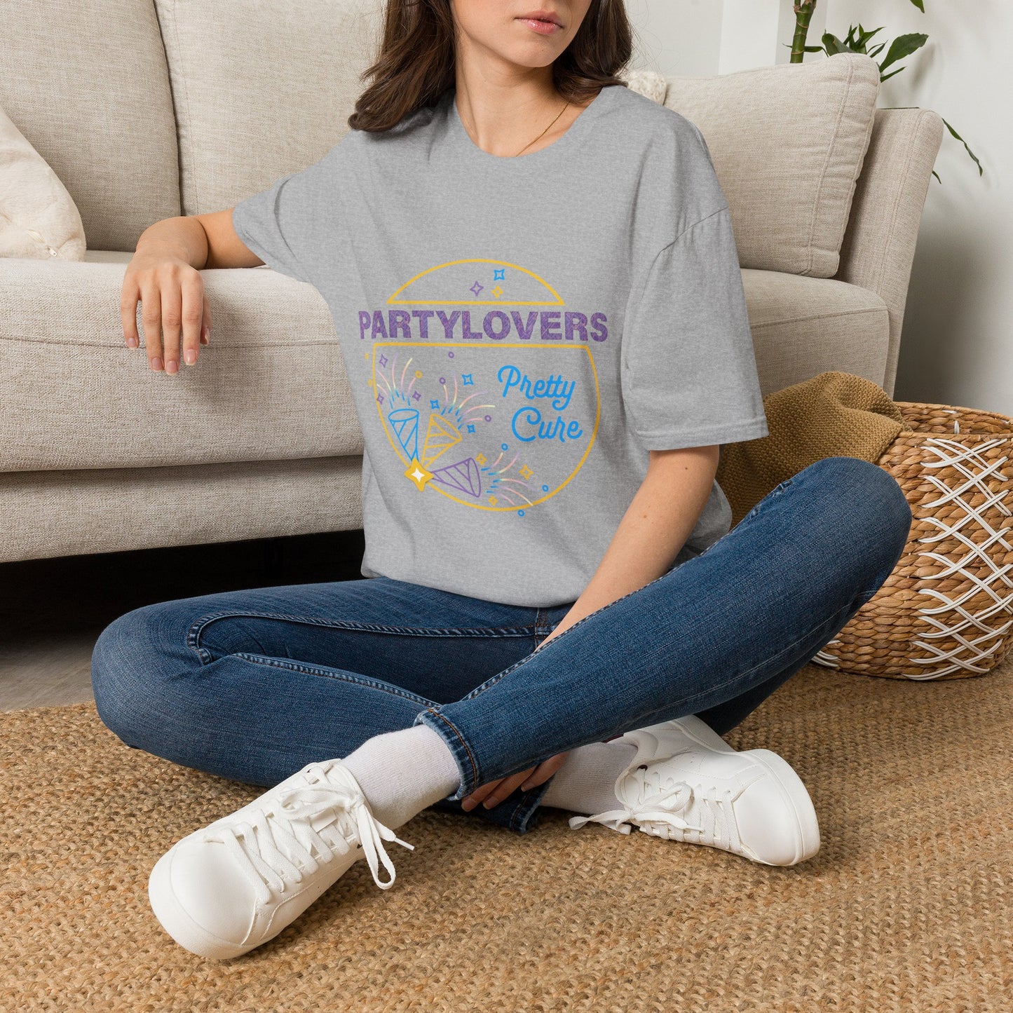 [PartyLovers Pretty Cure Logo] - Official Team Graphic Tee