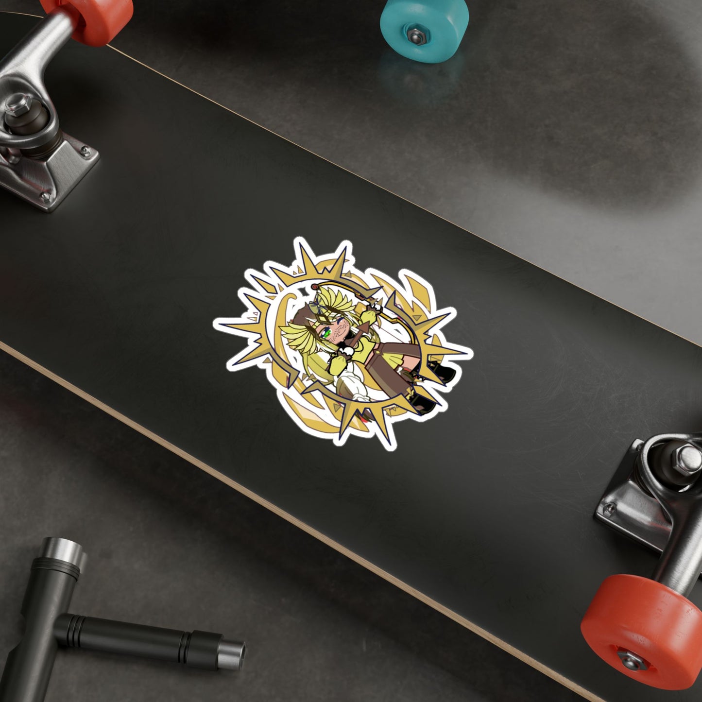 [Cure Artemis] - Ocean Whimsy Vinyl Sticker