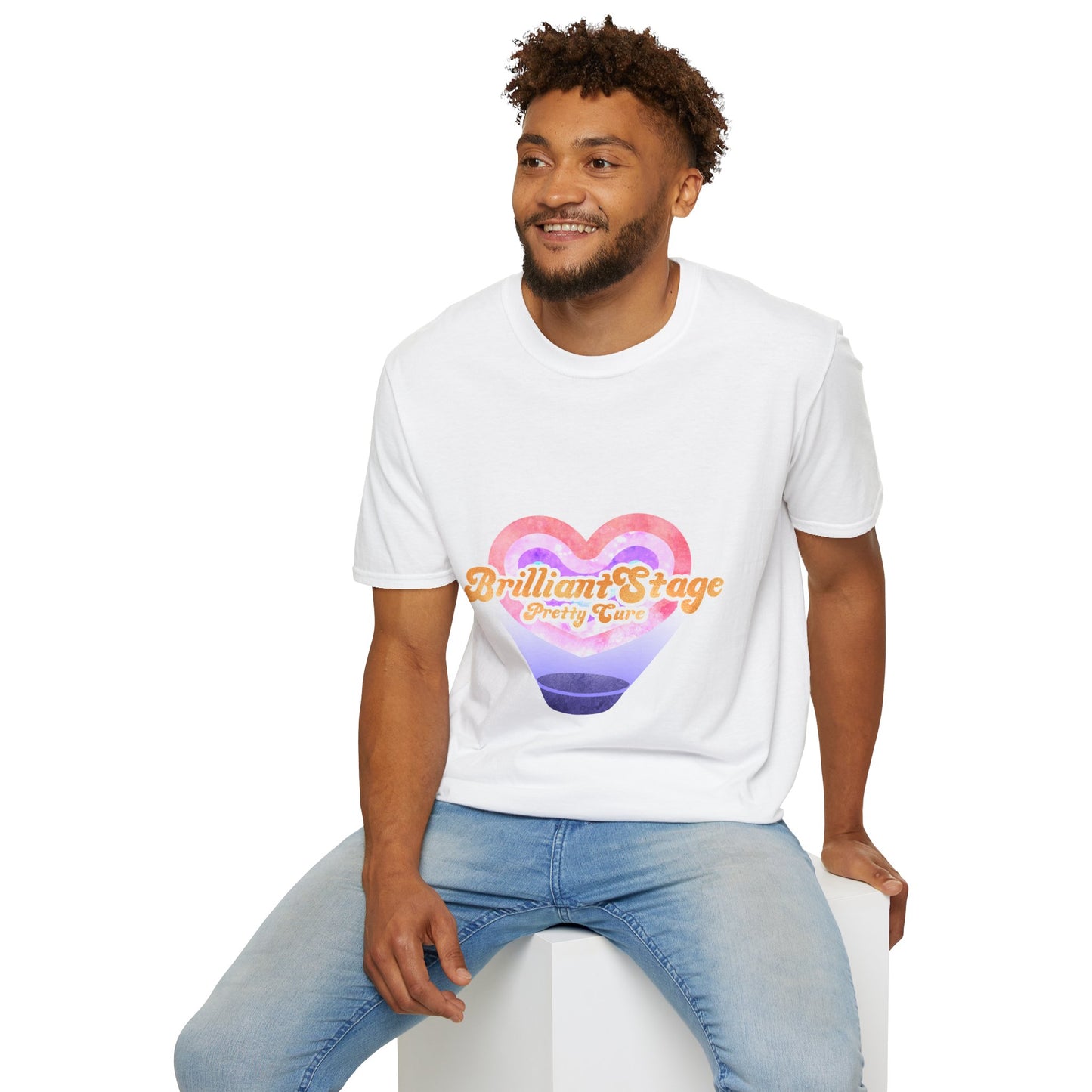 [BrilliantStage Pretty Cure Logo] - Official Team Graphic Tee