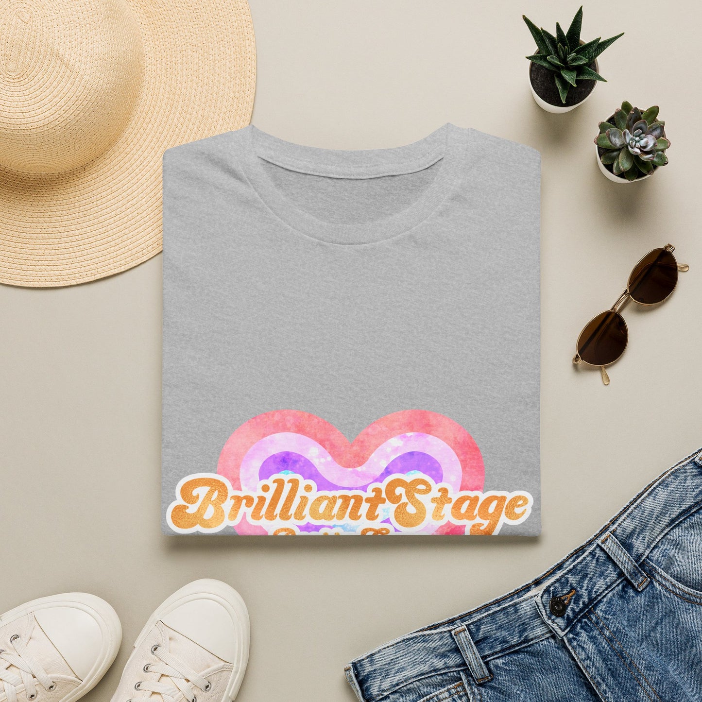 [BrilliantStage Pretty Cure Logo] - Official Team Graphic Tee