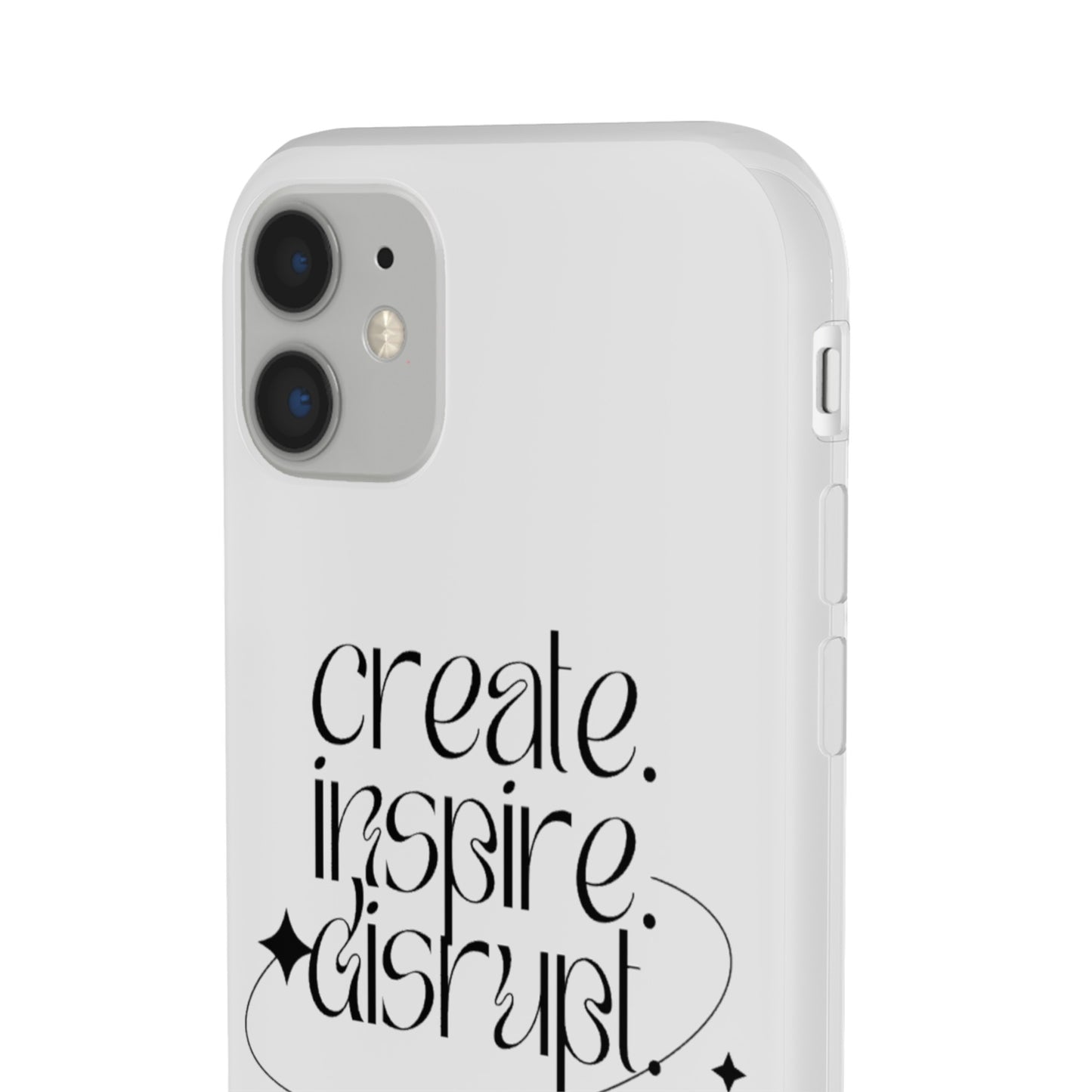 "Create, Inspire, Disrupt" Flexi Phone Cases: What Can't You Do?