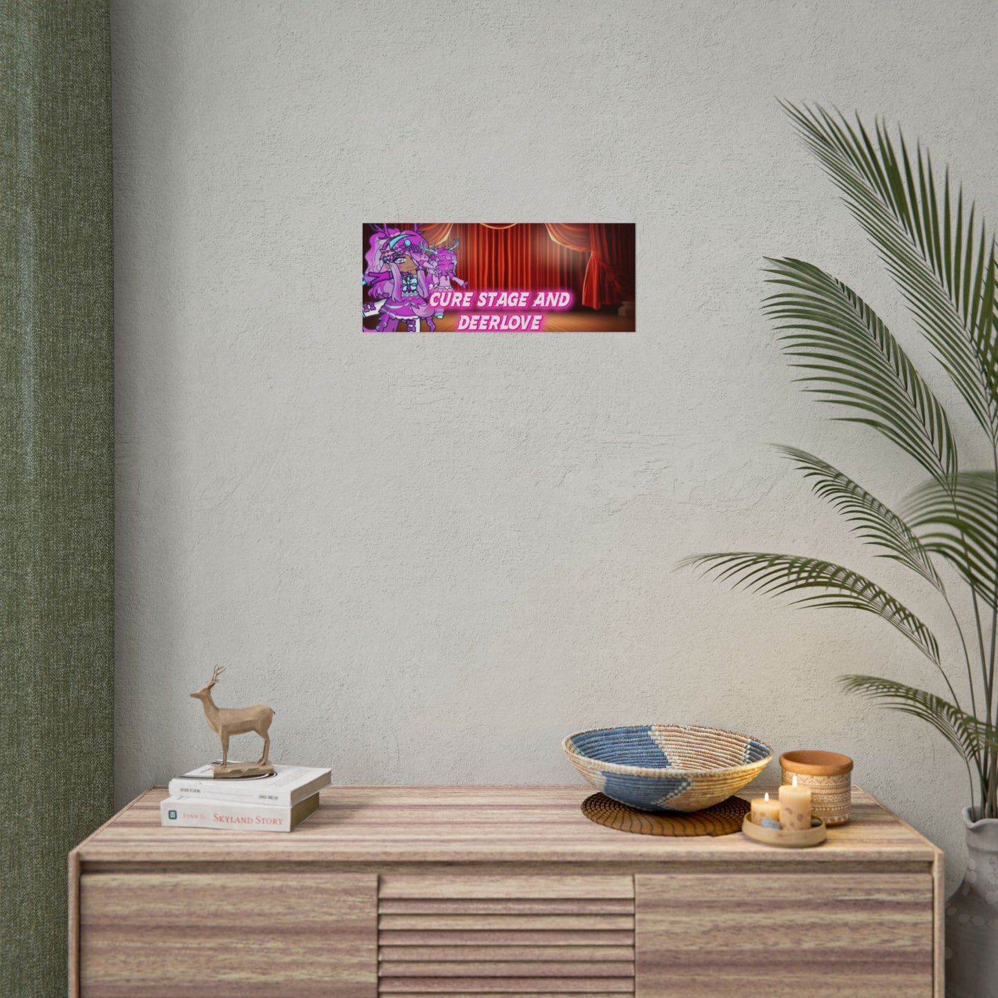 [Cure Stage and Deerlove] - Stage Magic Wall Scroll Poster