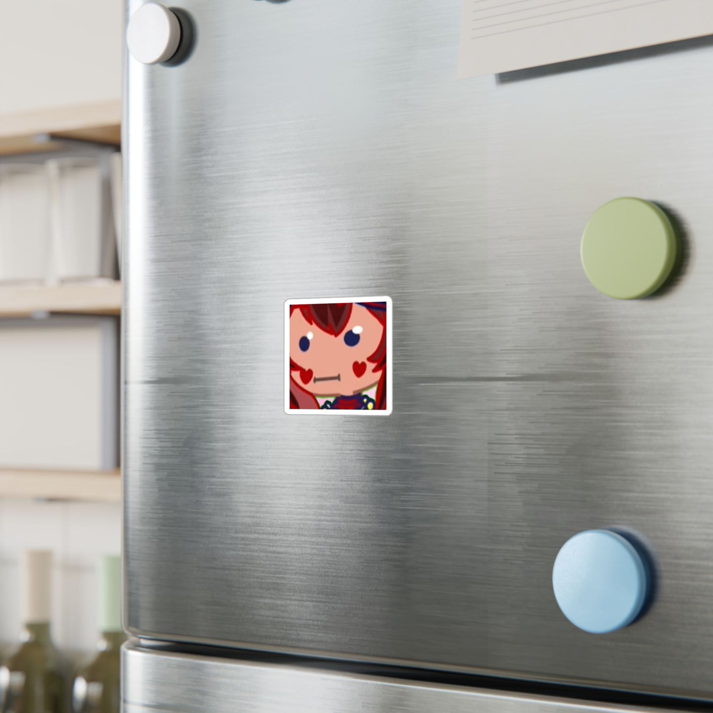 [Blank Face] - Deadpan Aesthetic Vinyl Sticker